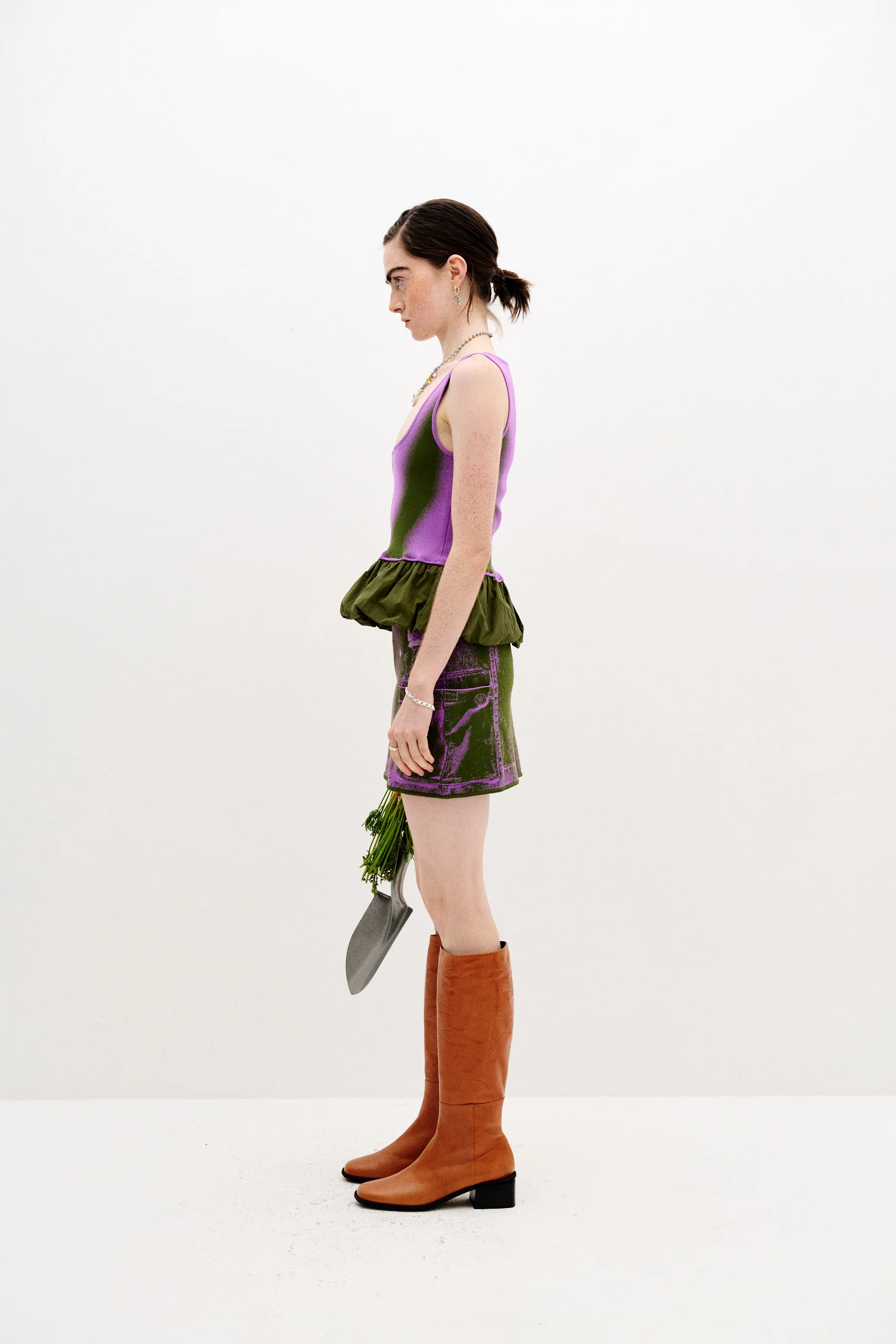 LILY MIXED MEDIA TANK TOP - Image 3