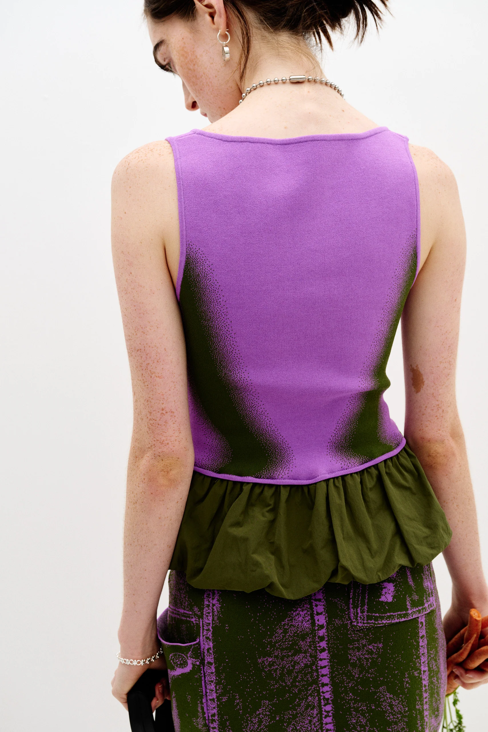 LILY MIXED MEDIA TANK TOP - Image 5