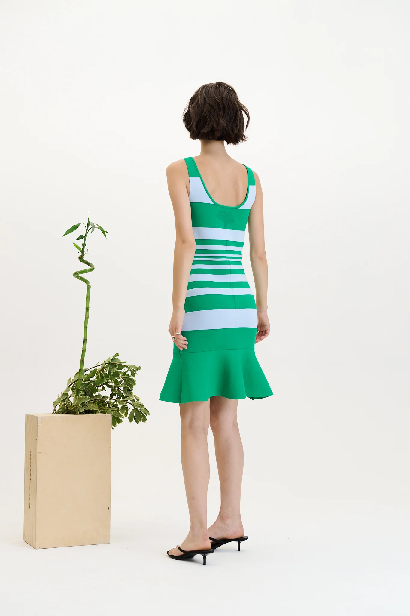 LINDEN REVERSIBLE BANDAGE MINI DRESS - Image 7