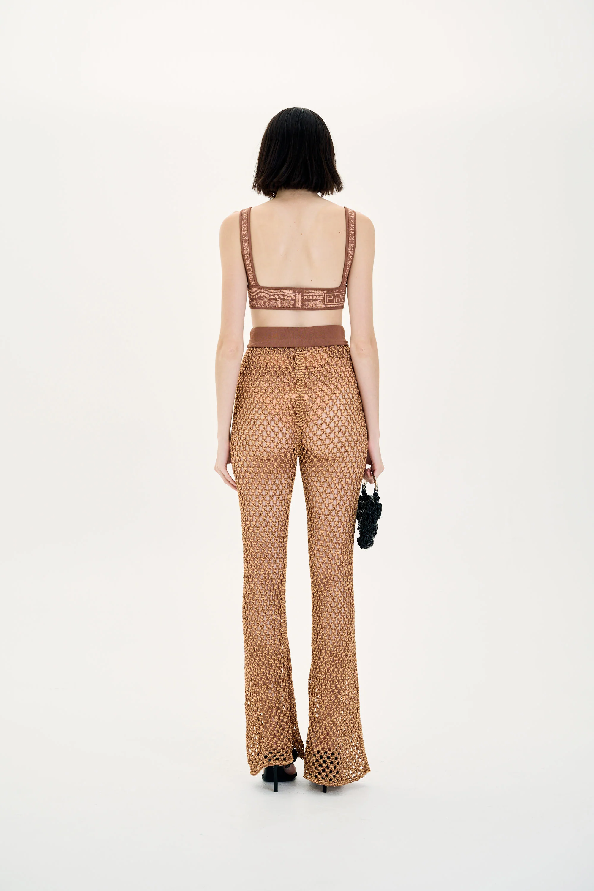 LONGAN FAKE DENIM BRA TOP - Image 3