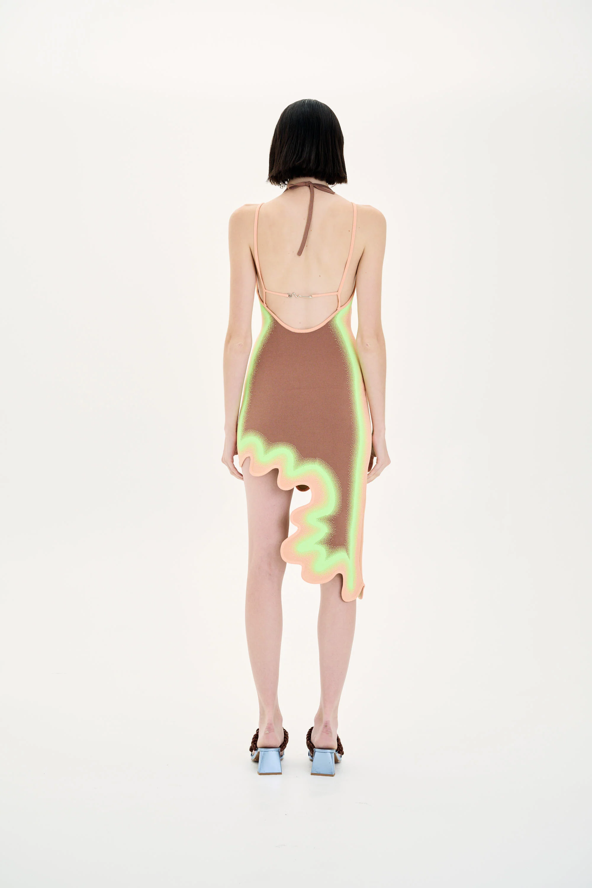 LOTUS SIGNATURE WAVY DRESS WITH OPEN BACK - Image 3