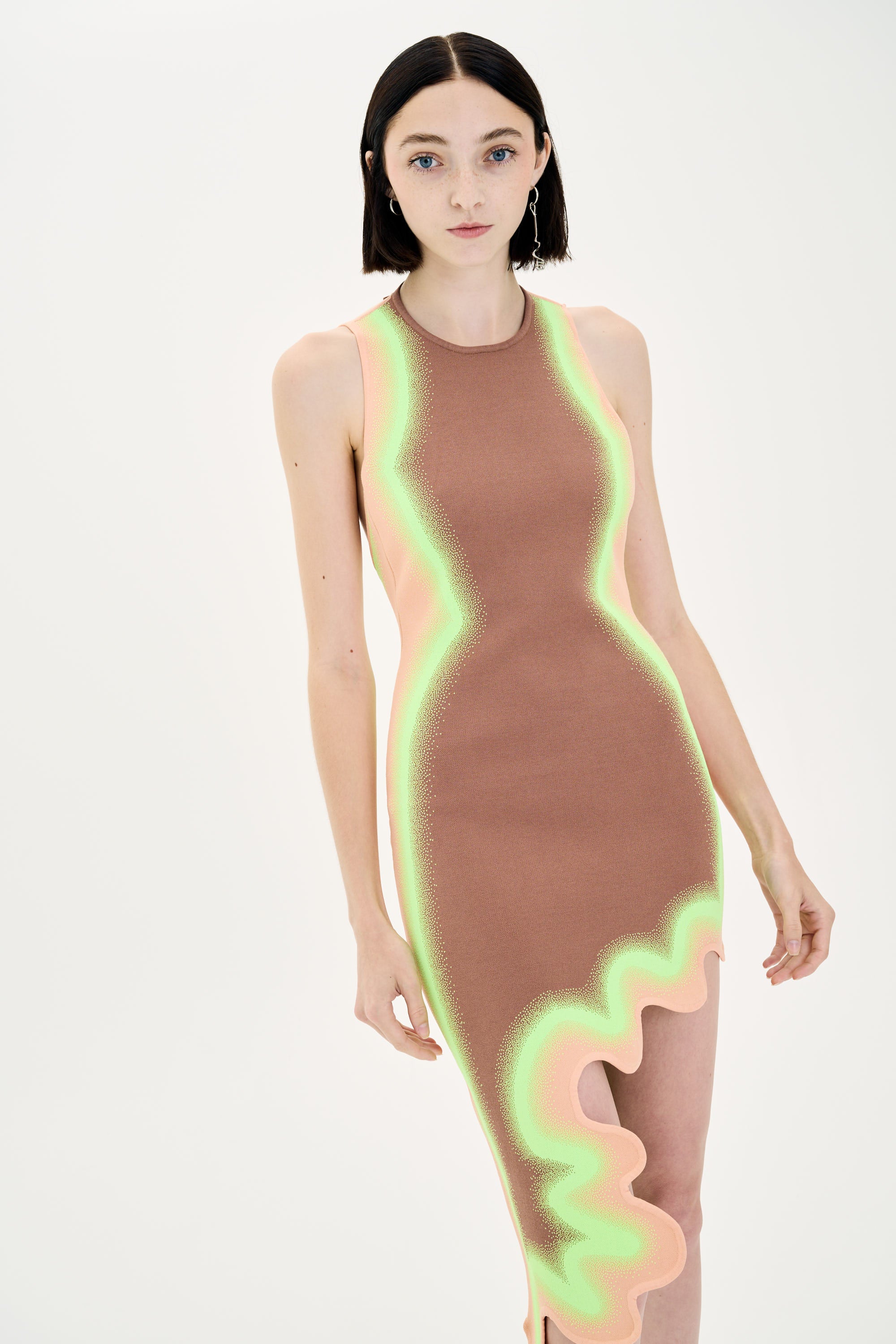 LOTUS SIGNATURE WAVY DRESS WITH OPEN BACK - Image 4