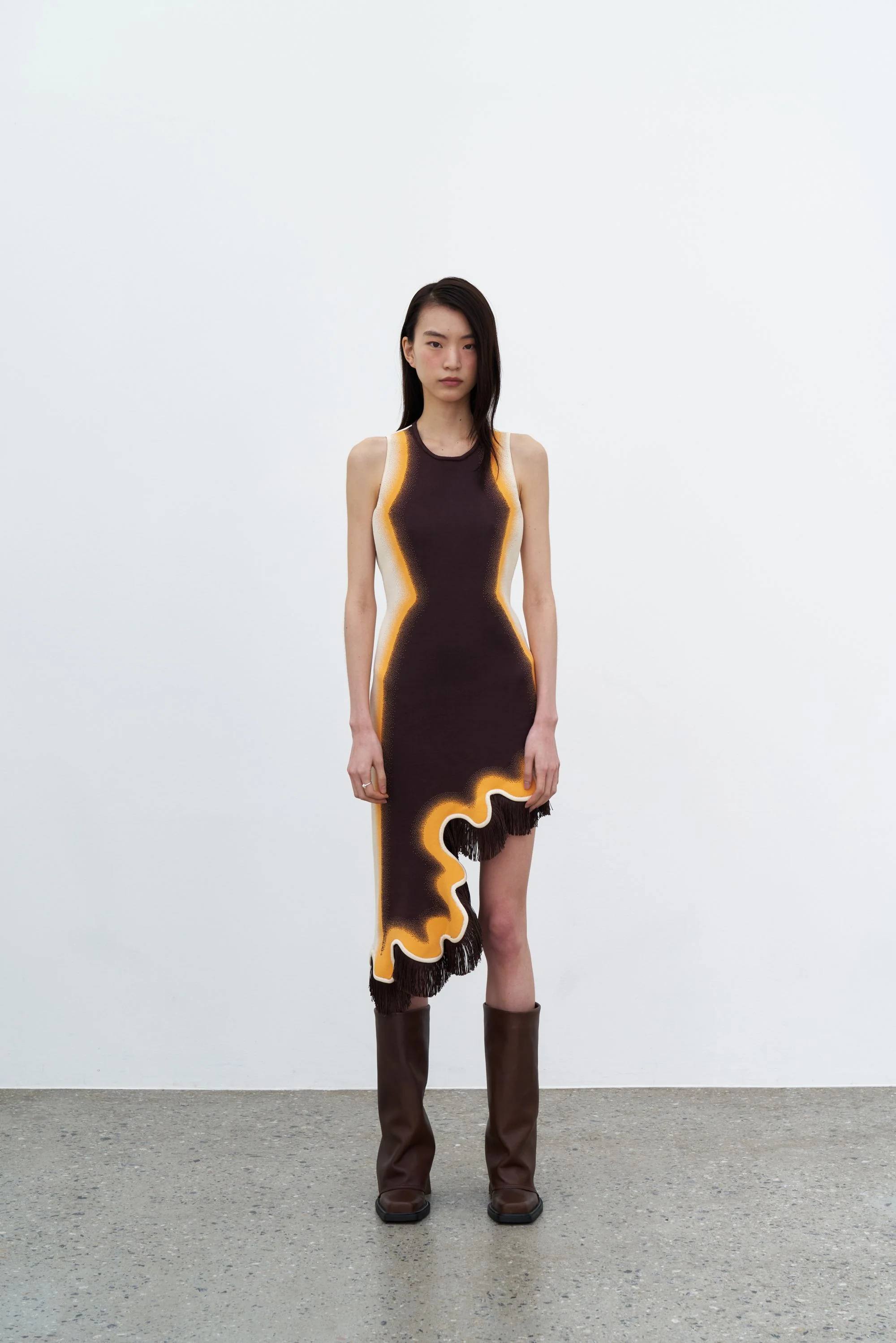LOTUS SIGNATURE WAVY DRESS WITH OPEN BACK - Image 3