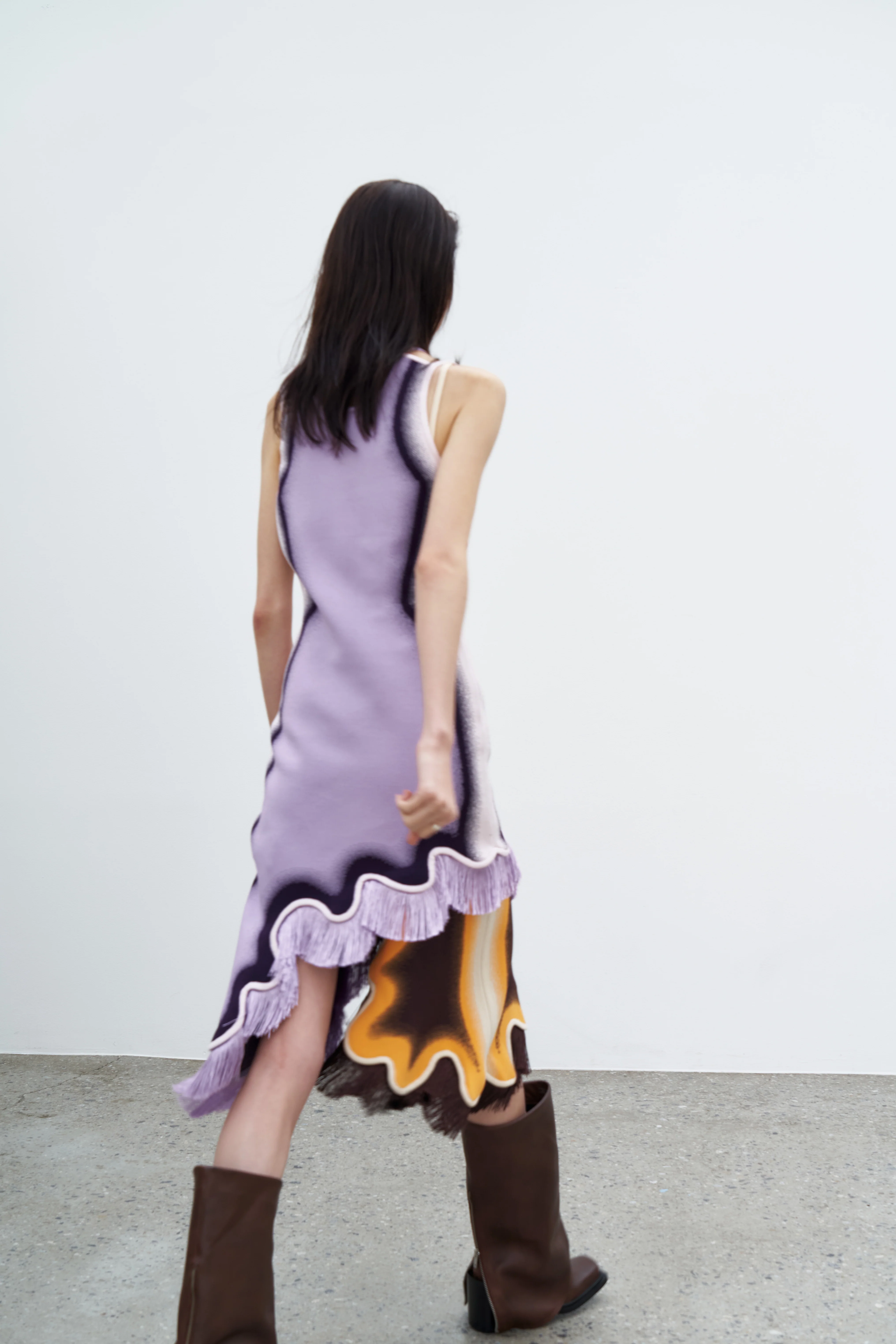 LOTUS SIGNATURE WAVY DRESS WITH OPEN BACK - Image 2