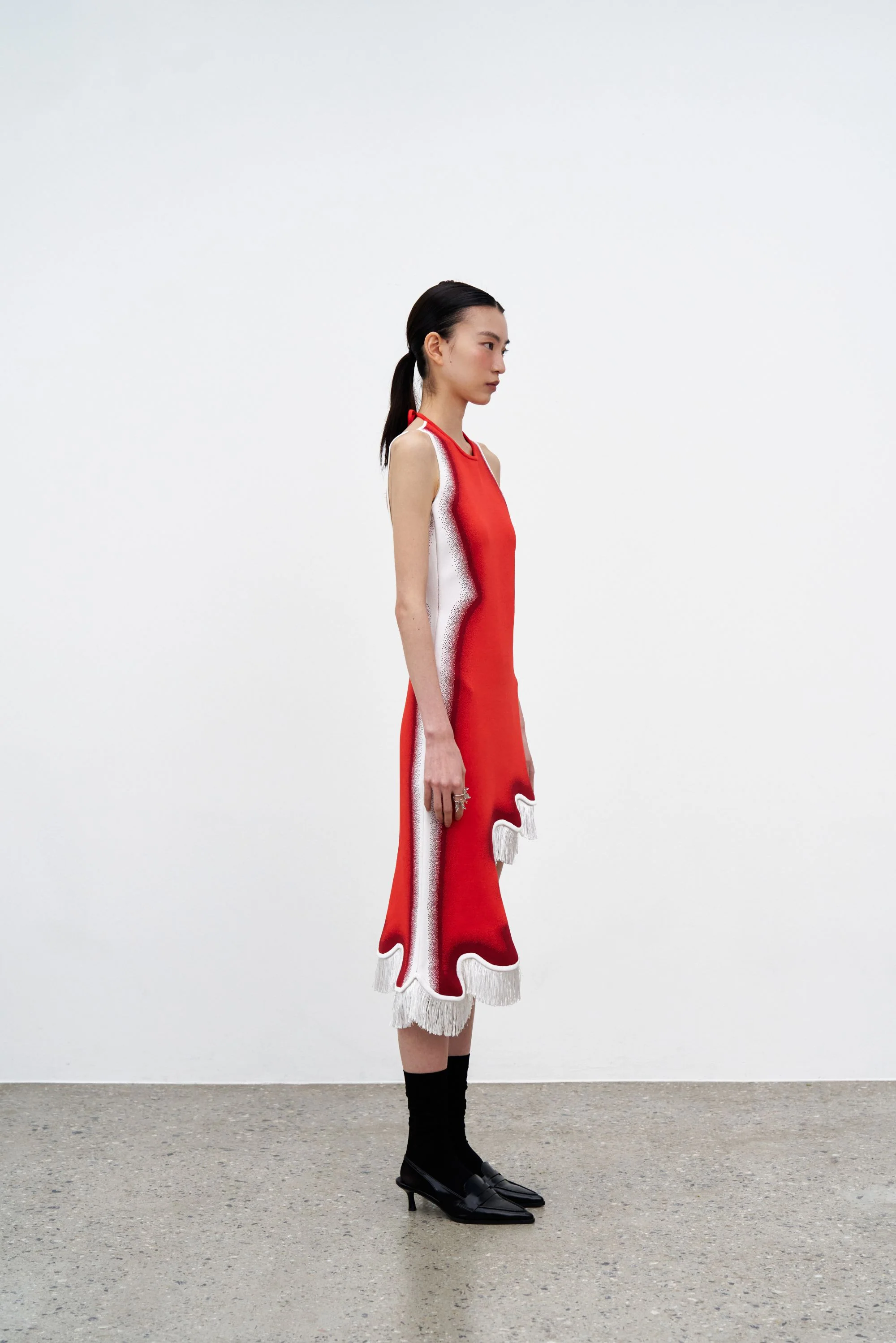 LOTUS SIGNATURE WAVY DRESS WITH OPEN BACK - Image 3