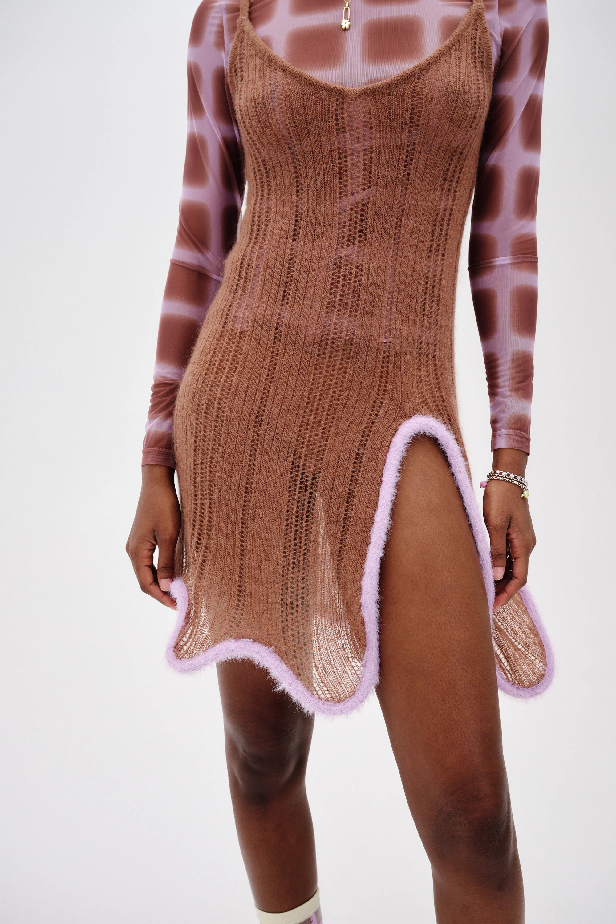 MALFOY ALPACA WAVY TANK DRESS - Image 2