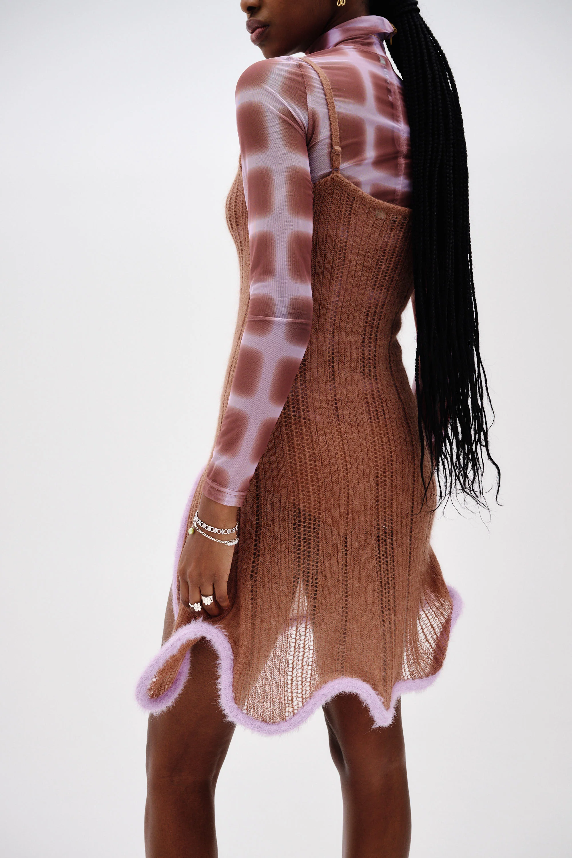 MALFOY ALPACA WAVY TANK DRESS - Image 4
