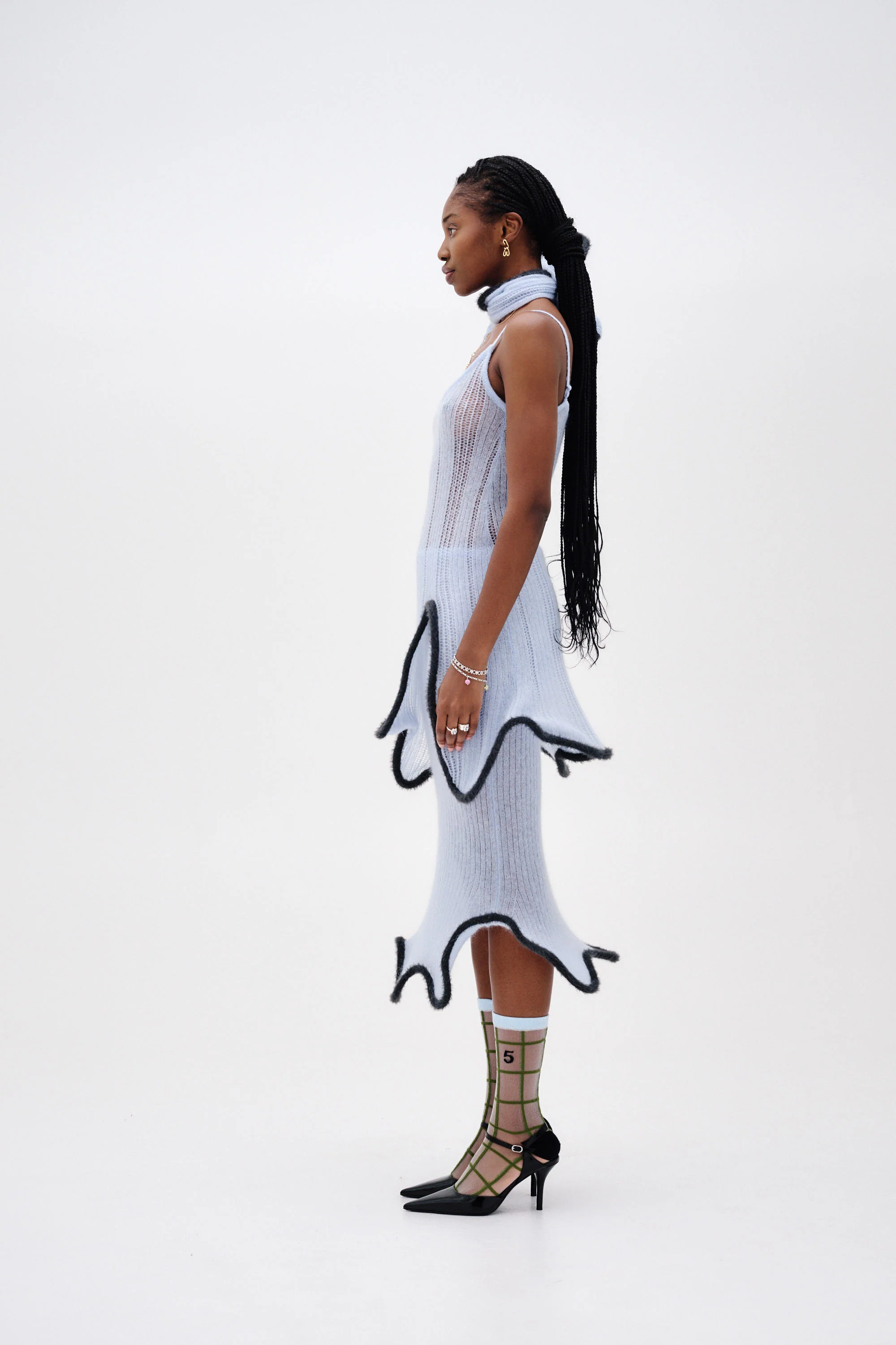 MALFOY ALPACA WAVY TANK DRESS - Image 4