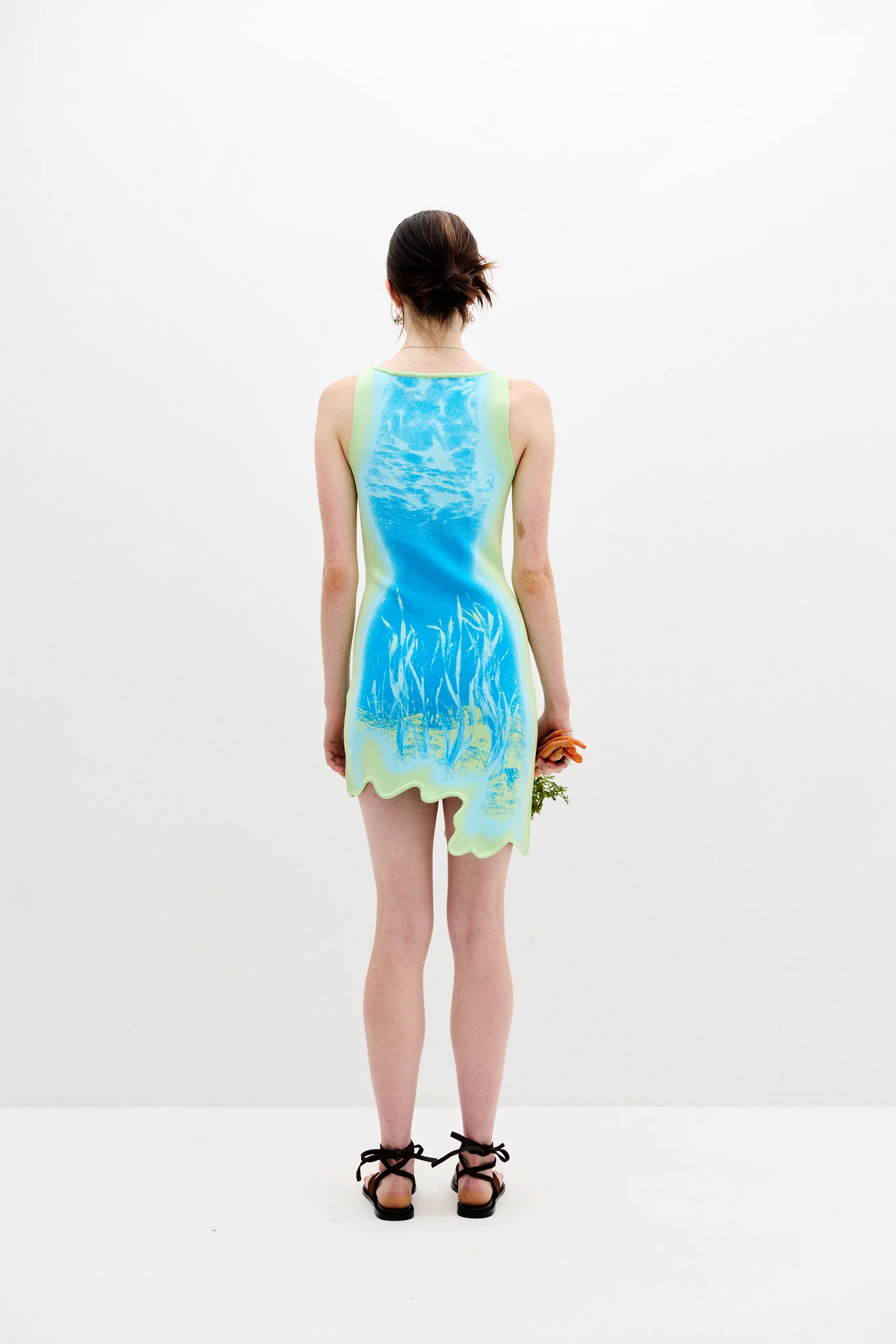 MAPLE REVERSIBLE MINI WAVY DRESS - Image 3