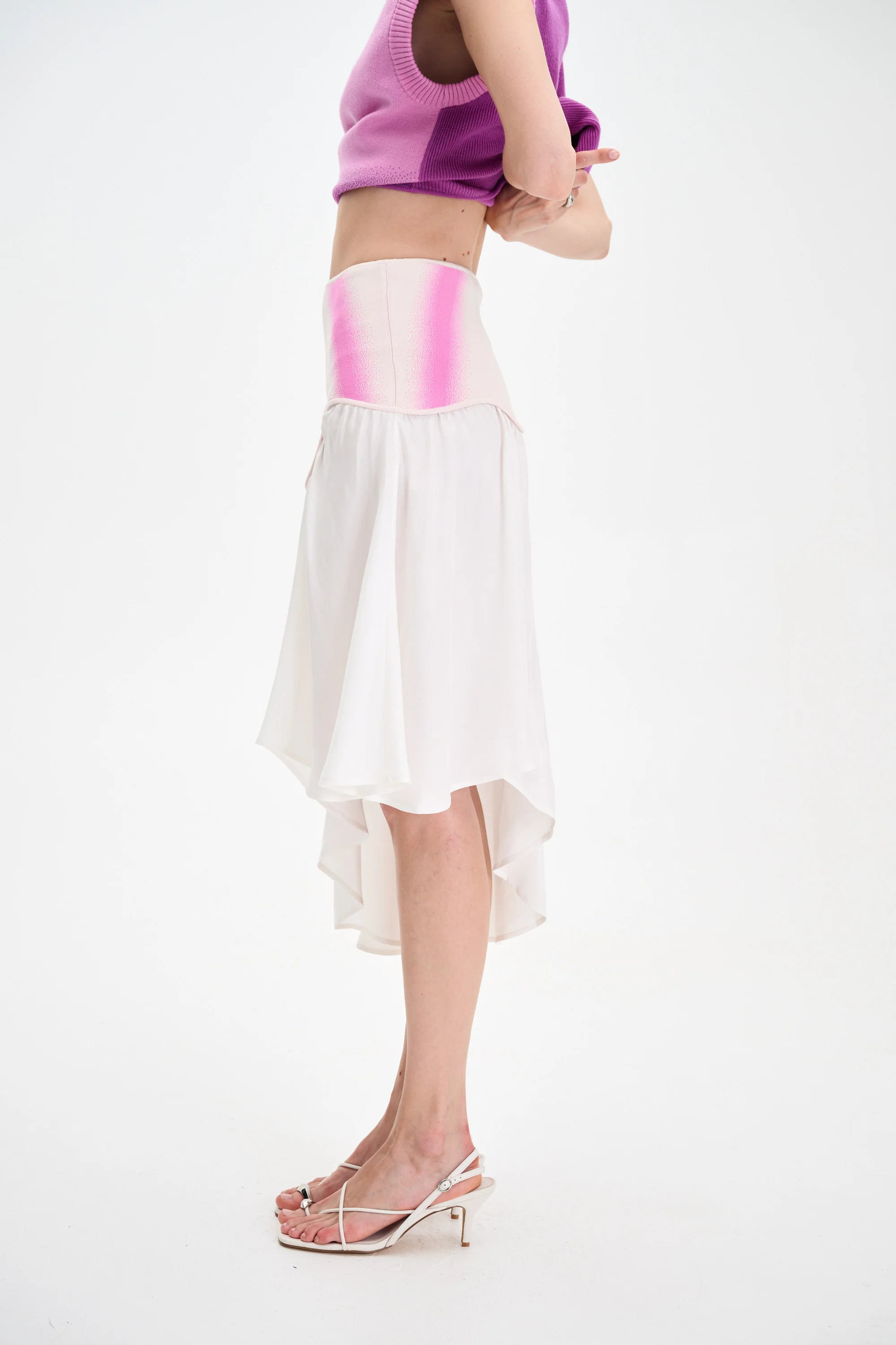 MEDUSA MIXED MEDIA SKIRT - Image 5