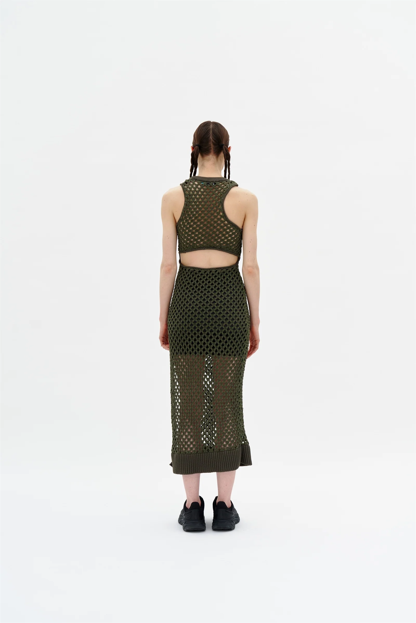 MORGAN CROCHET LONG TANK DRESS - Image 3
