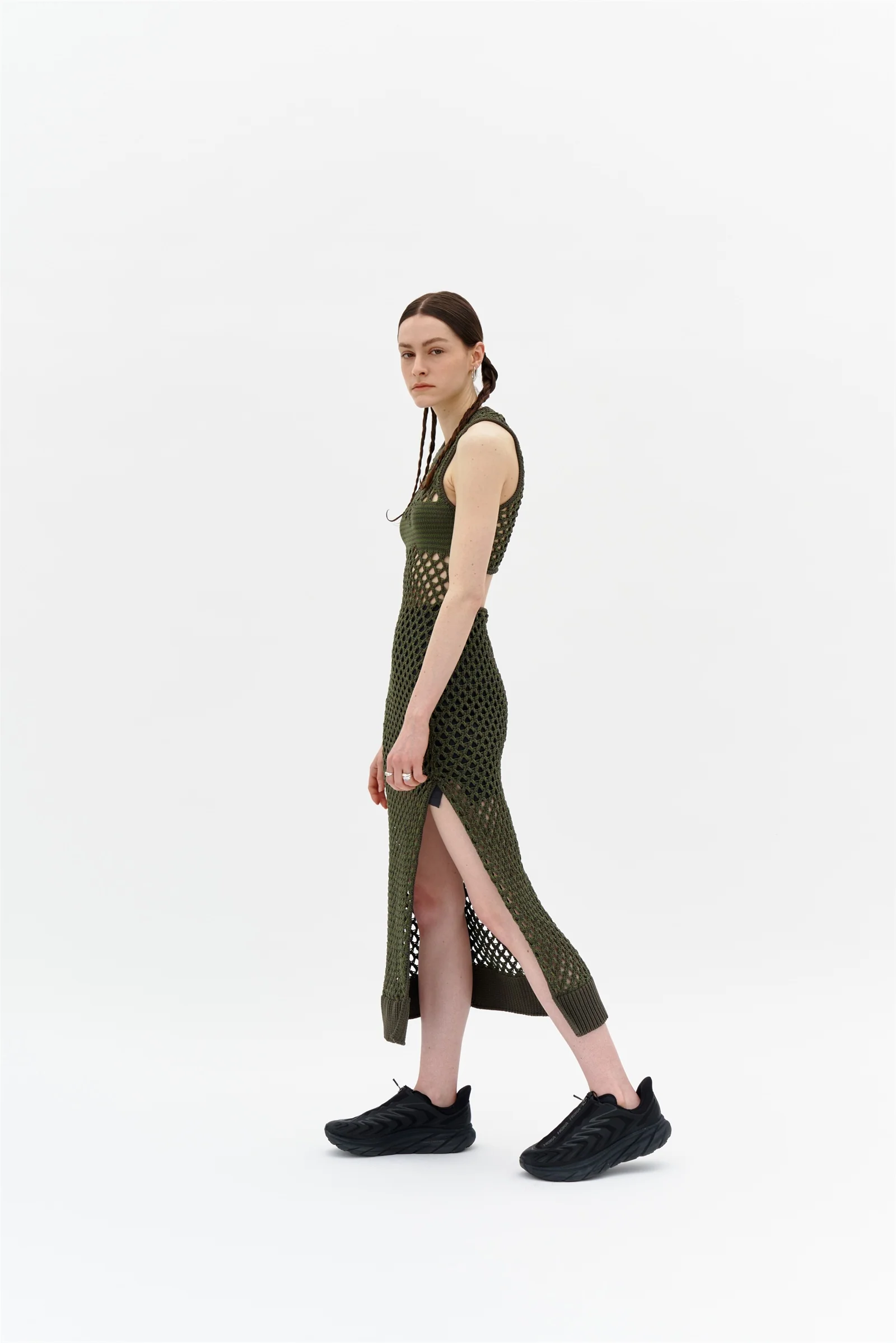 MORGAN CROCHET LONG TANK DRESS - Image 4