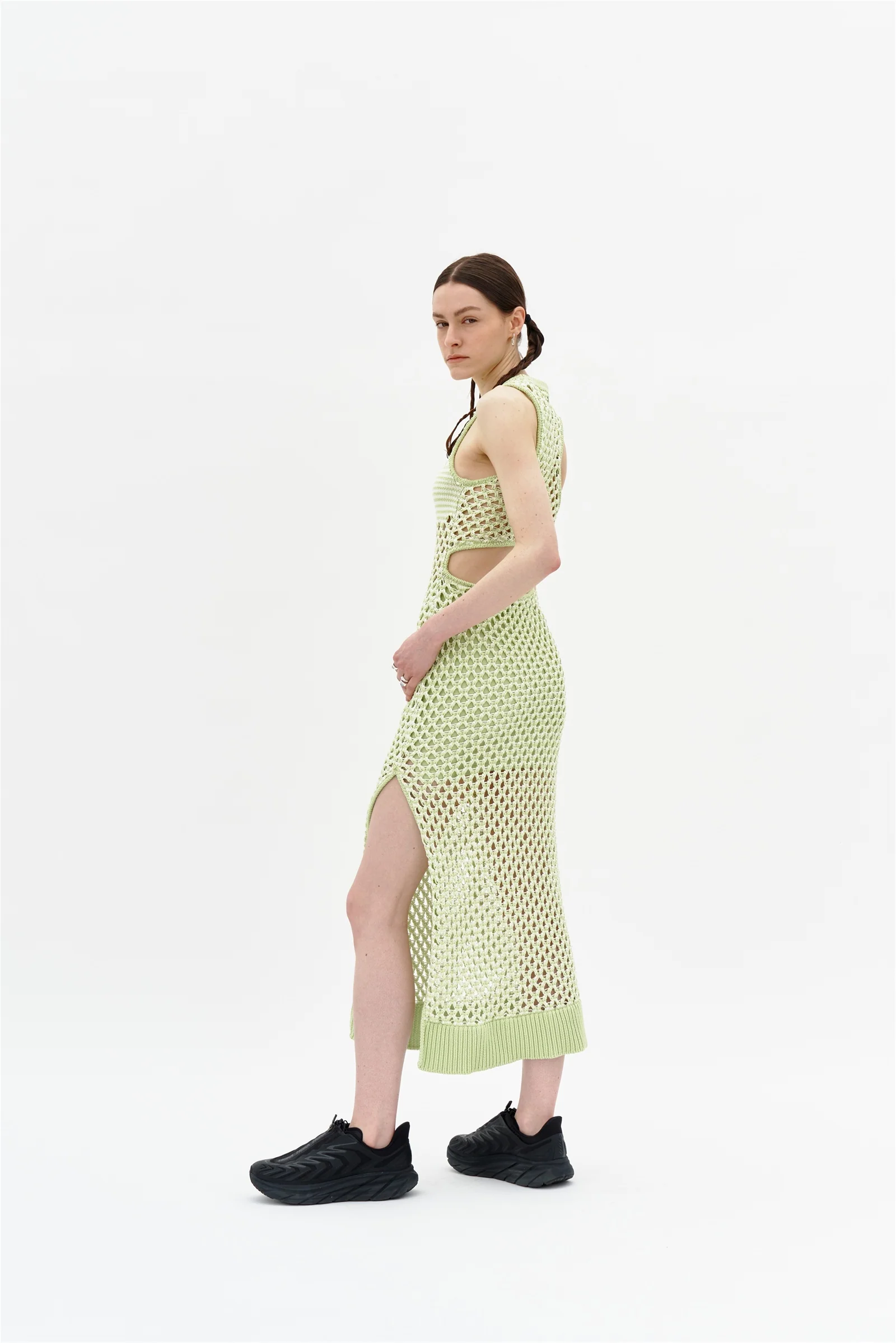 MORGAN CROCHET LONG TANK DRESS - Image 2