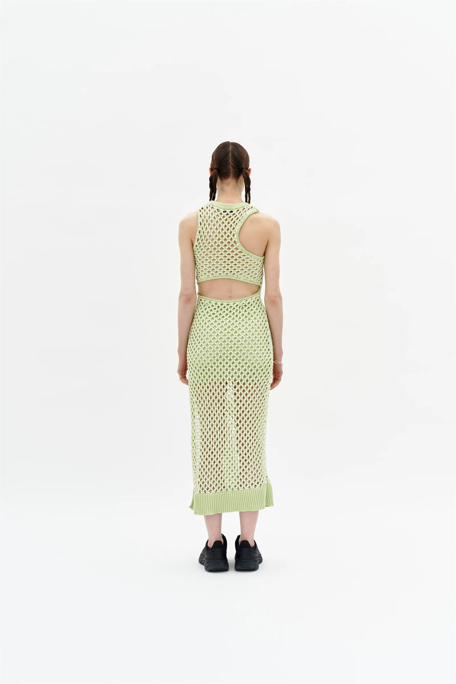 MORGAN CROCHET LONG TANK DRESS - Image 3