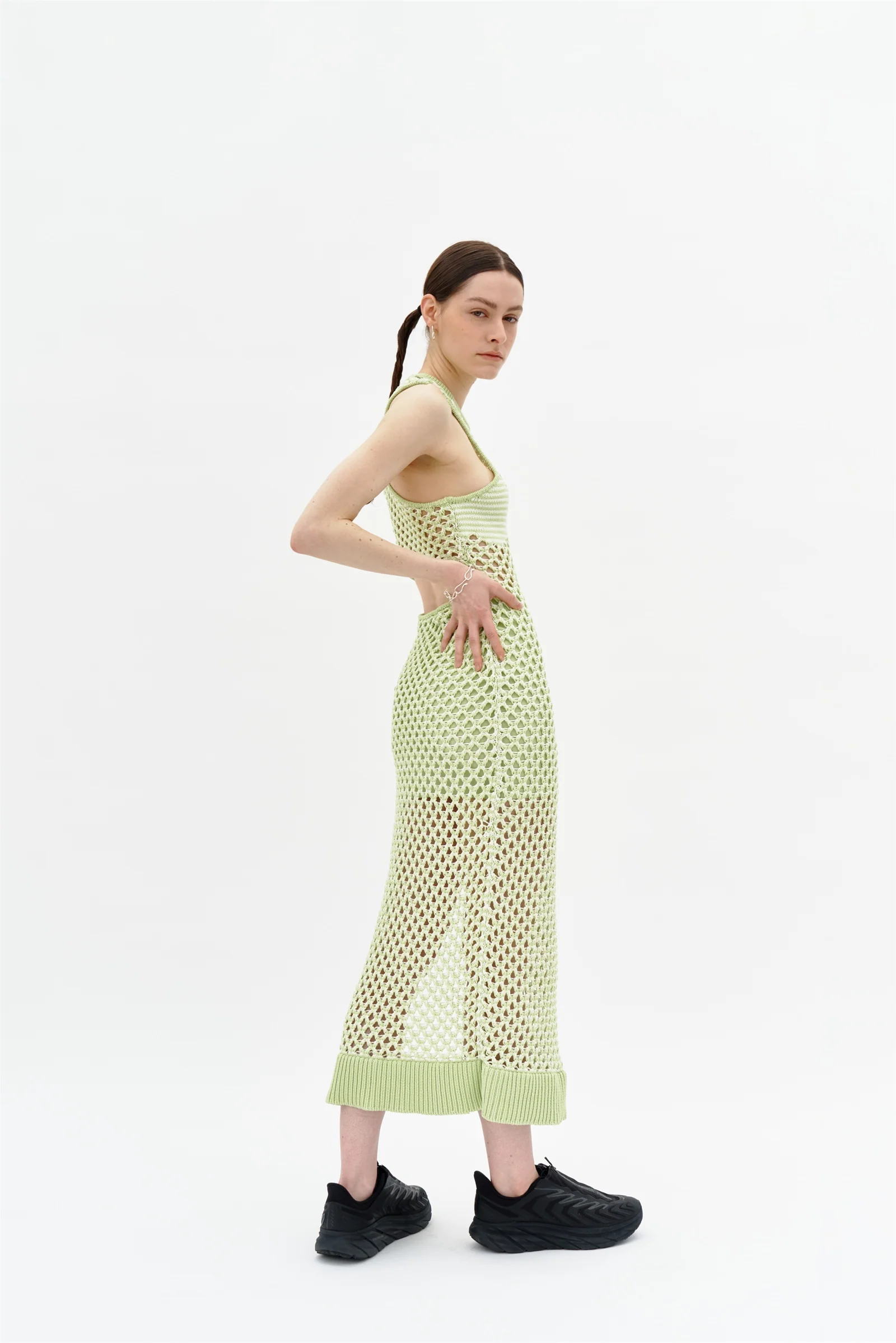 MORGAN CROCHET LONG TANK DRESS - Image 5