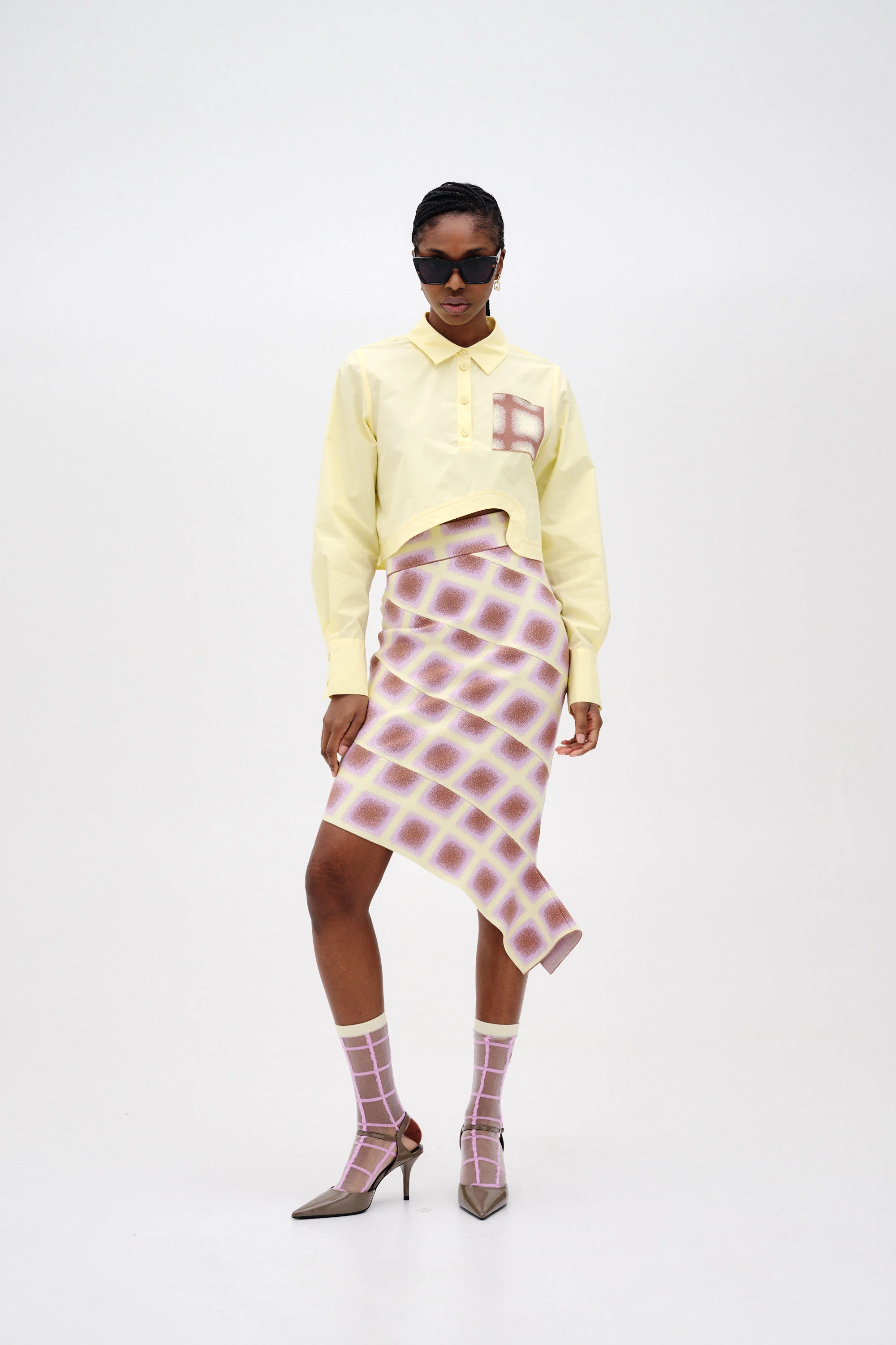 NALA COTTON CROPPED SHIRT - Image 2
