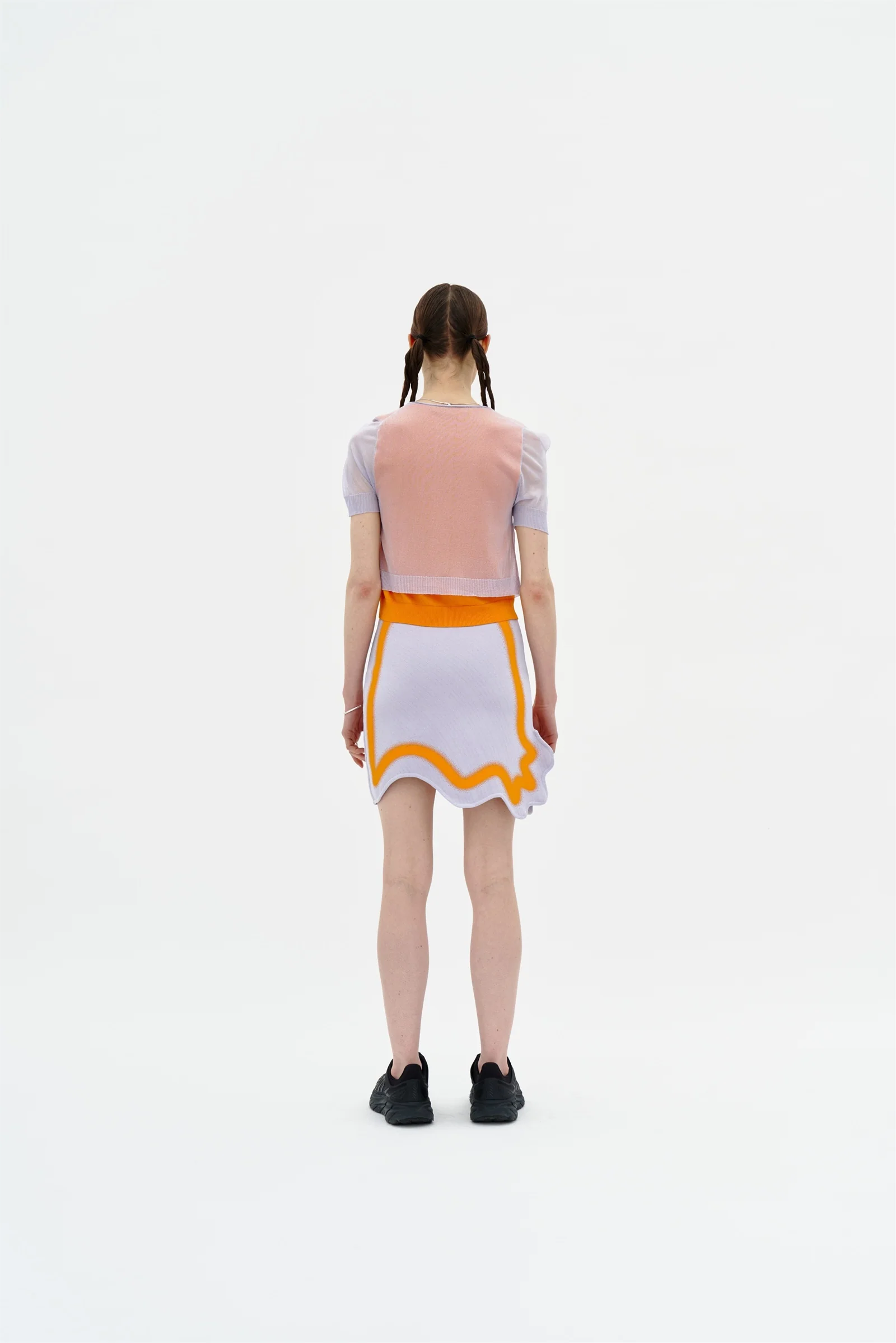 NALA SHEER LAYERING CROPPED TEE - Image 4