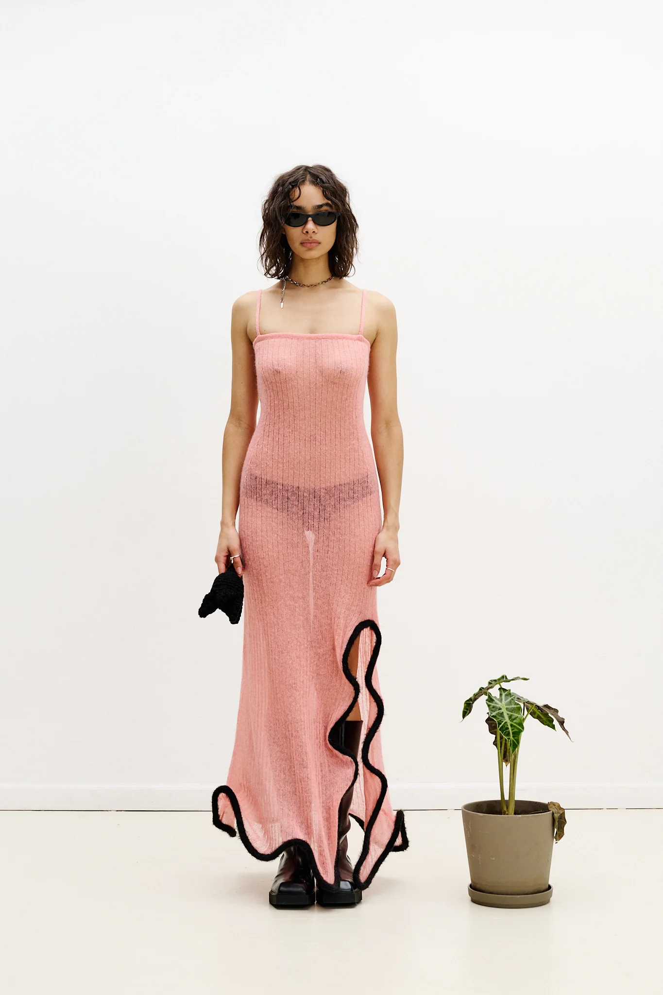 NALIN ALPACA WAVY TANK DRESS - Image 3