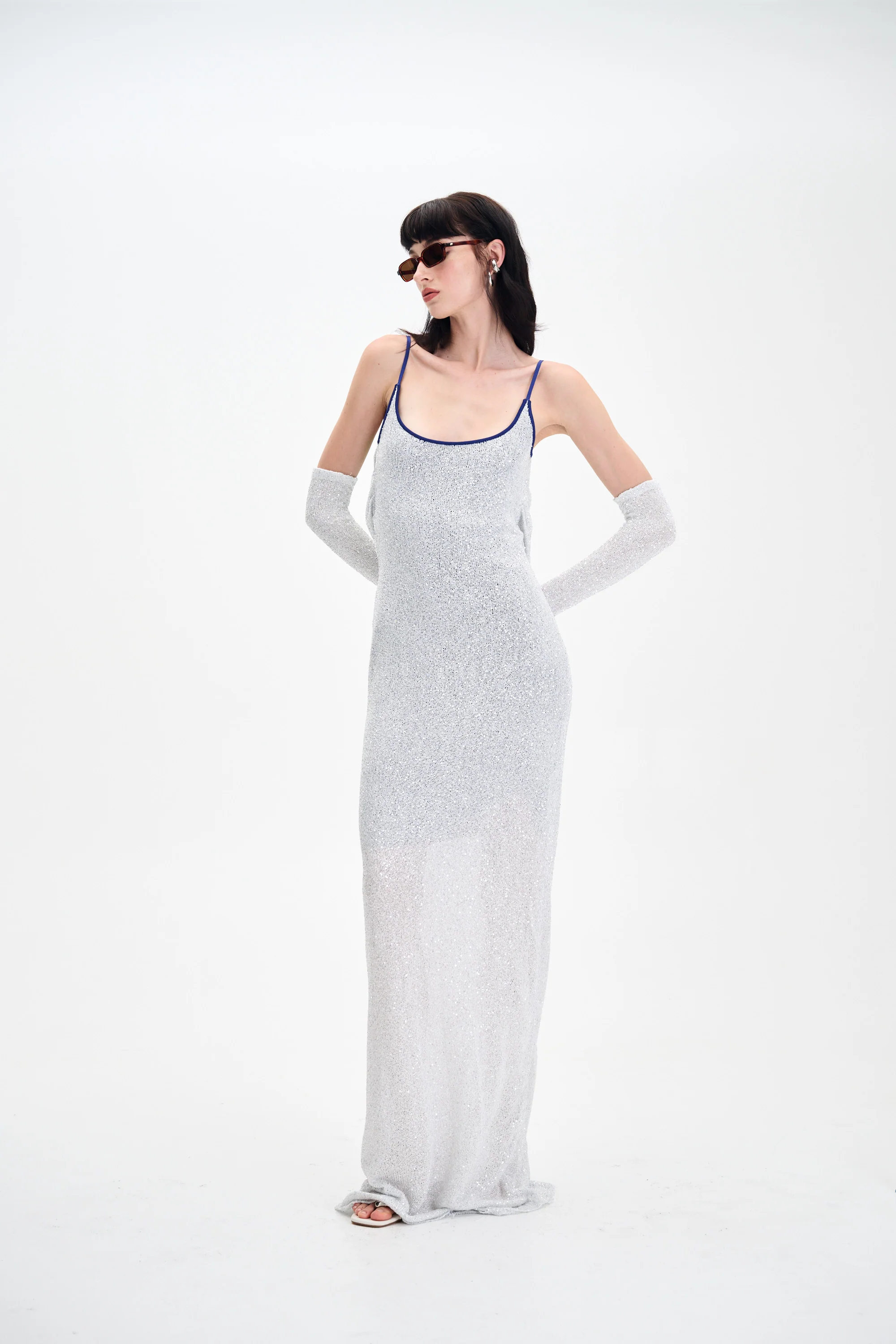 NATASHA SEQUINS MAXI DRESS - Image 3
