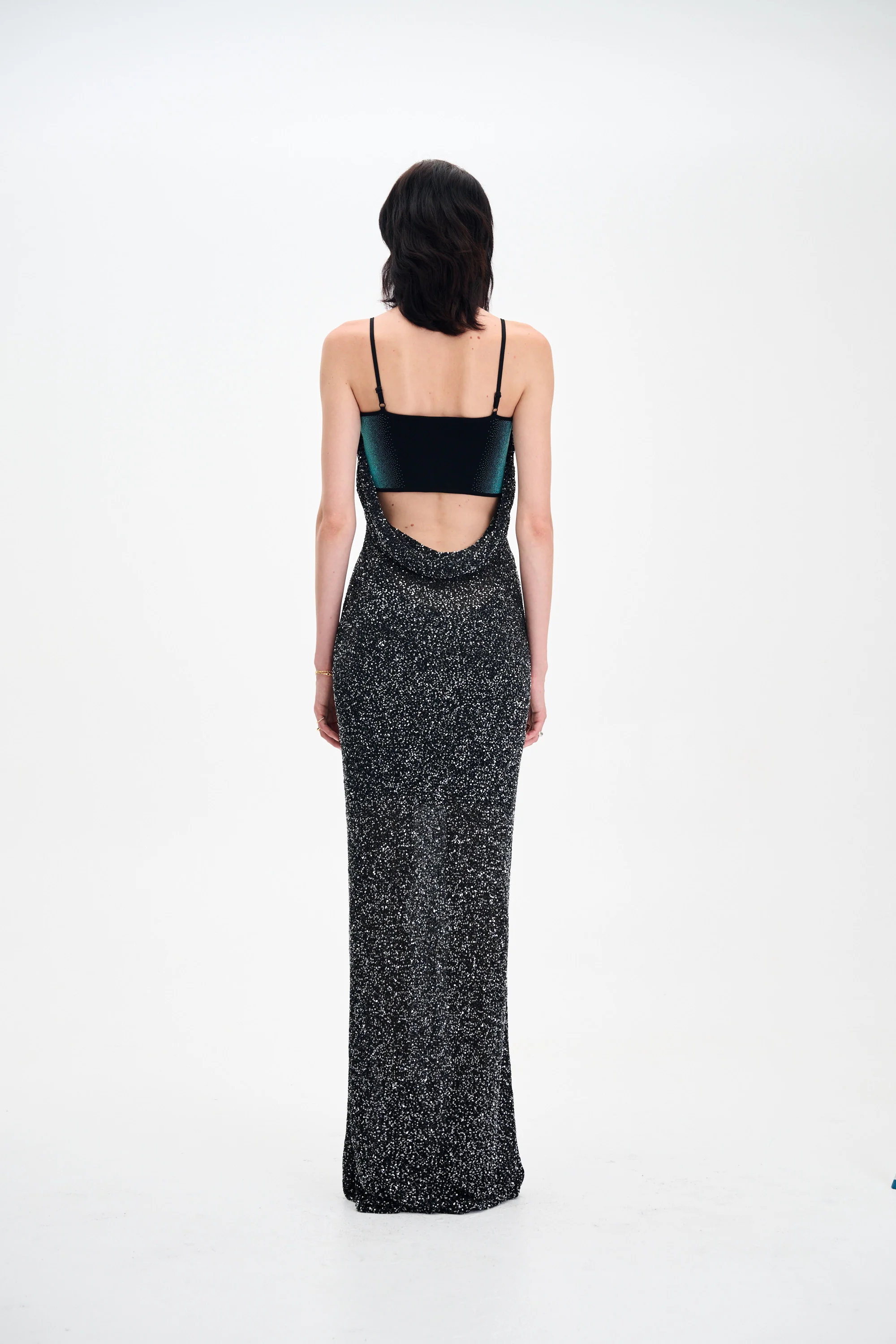 NATASHA SEQUINS MAXI DRESS - Image 5