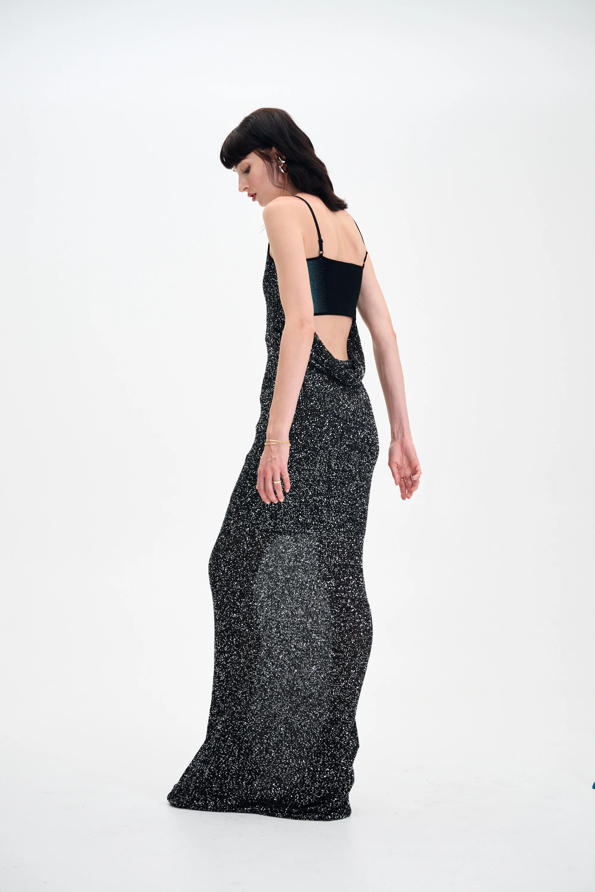 NATASHA SEQUINS MAXI DRESS - Image 7