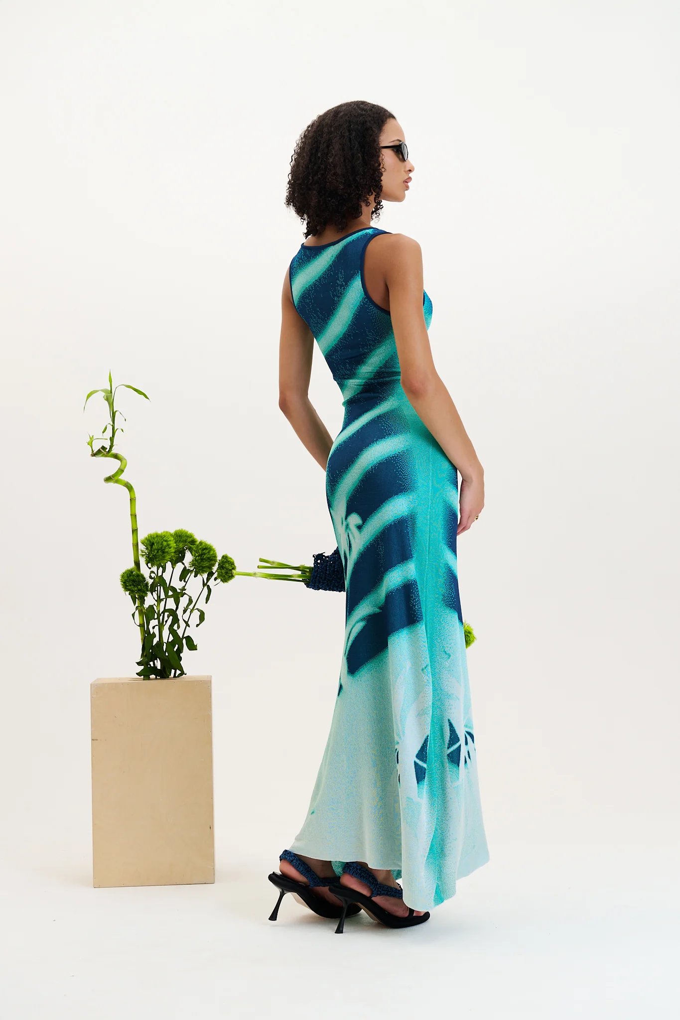 NIKKI WINDOW PRINT TANK DRESS - Image 4