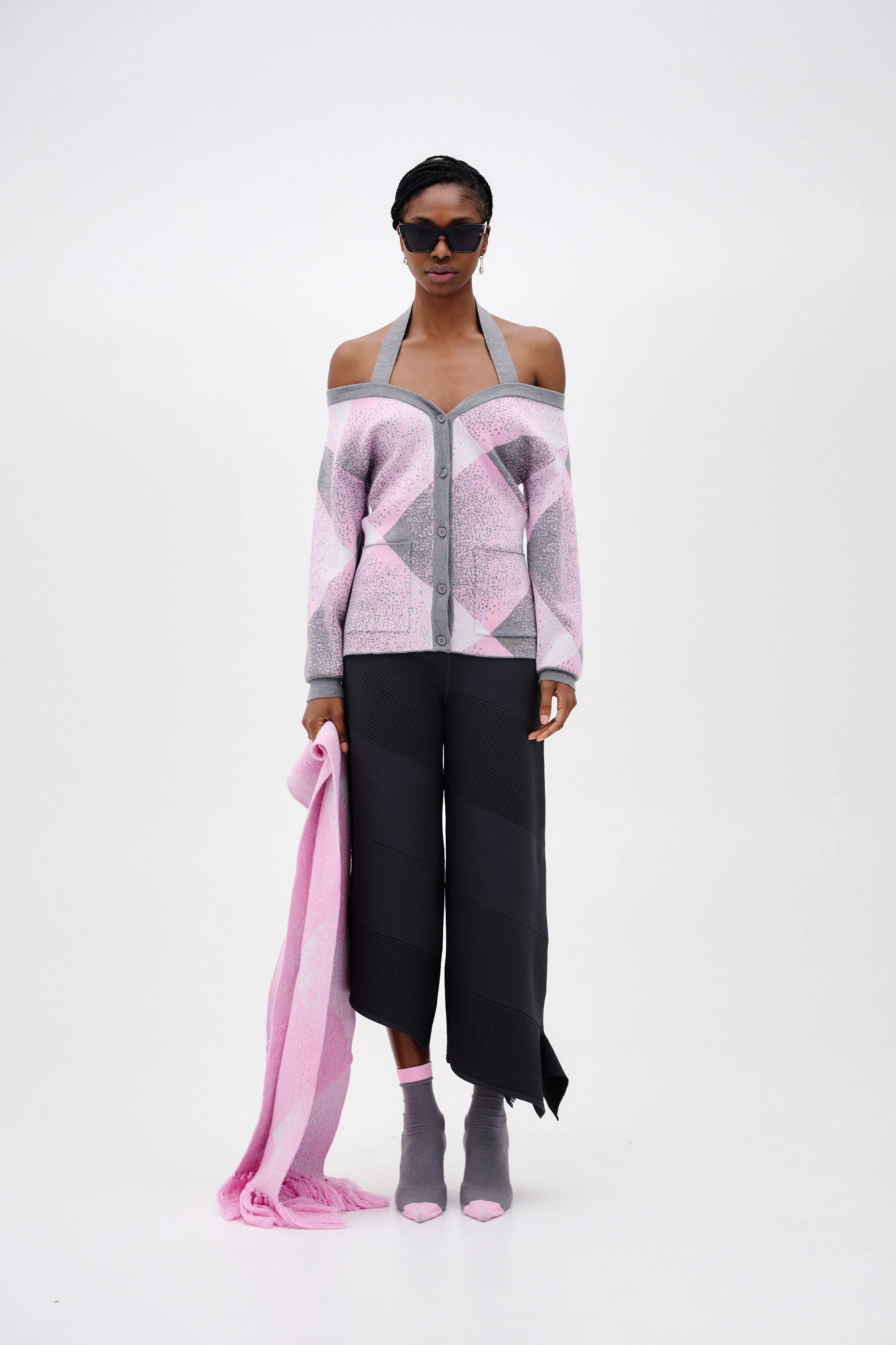 NIRO DROP SHOULDER MERINO WOOL CARDIGAN - Image 2