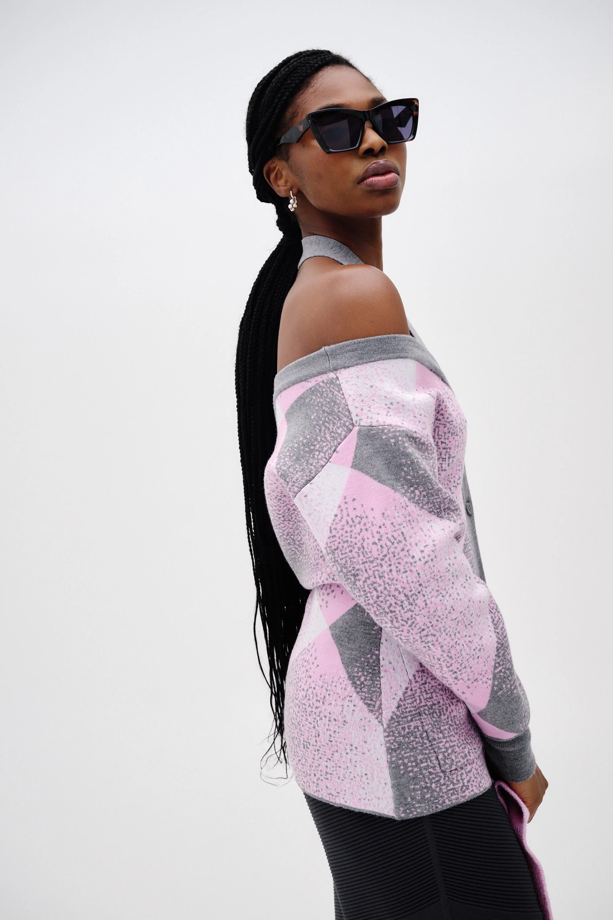 NIRO DROP SHOULDER MERINO WOOL CARDIGAN - Image 5