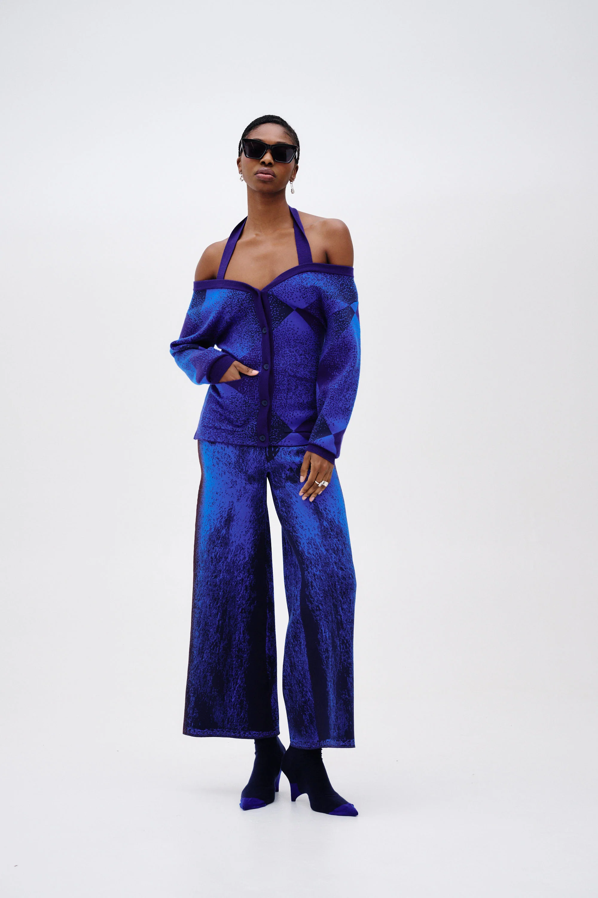 NIRO DROP SHOULDER MERINO WOOL CARDIGAN - Image 5