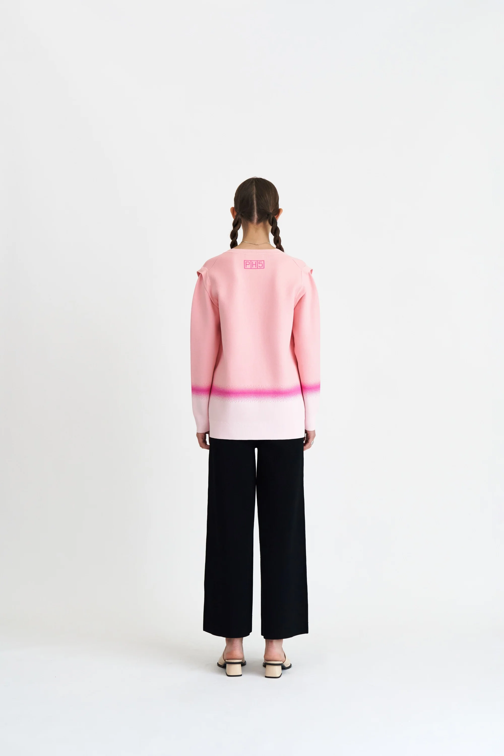 NOEL OVERSIZED CARDIGAN WITH DETACHABLE SLEEVES - Image 4