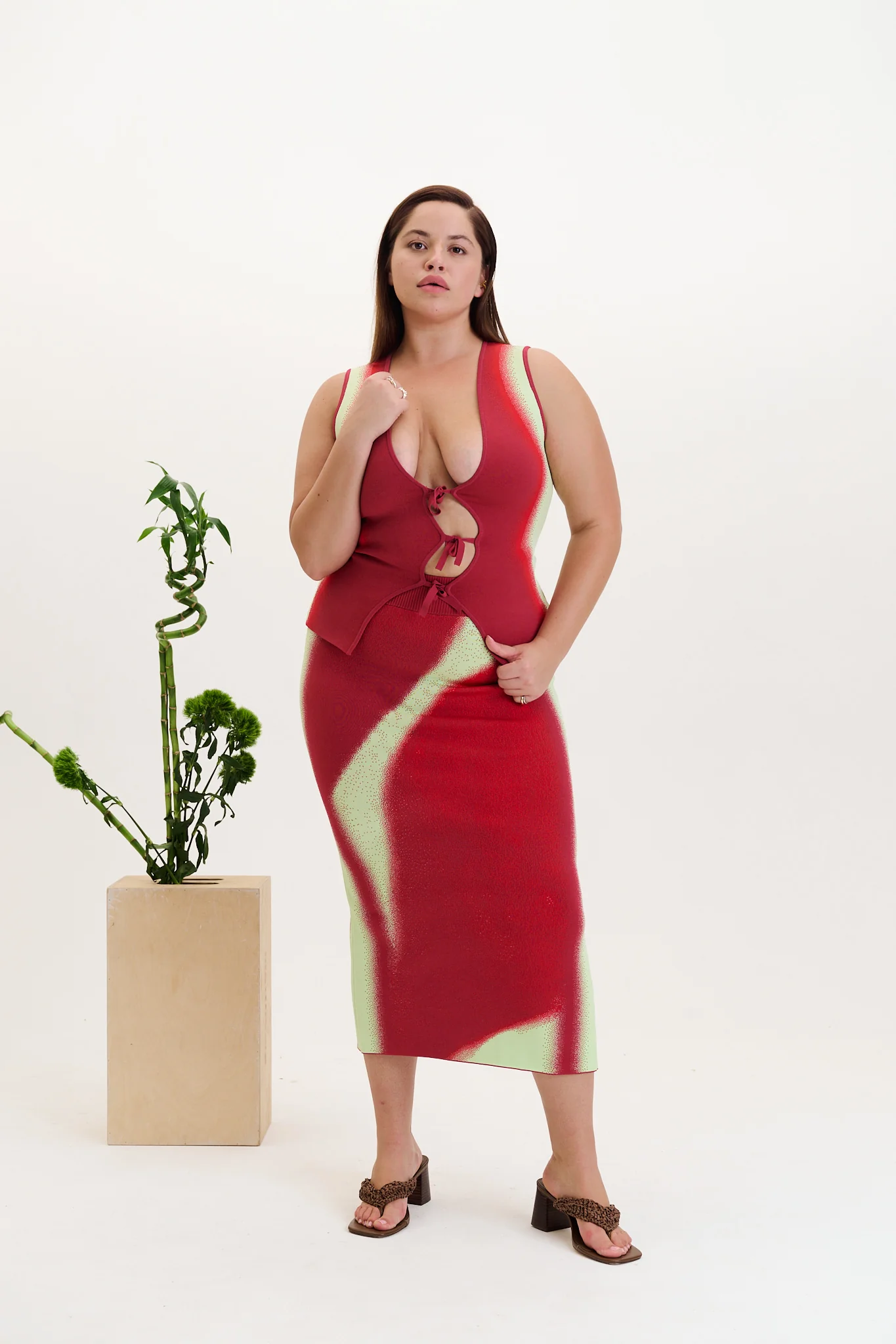 NOVA CHERRY PRINT VEST - Image 3