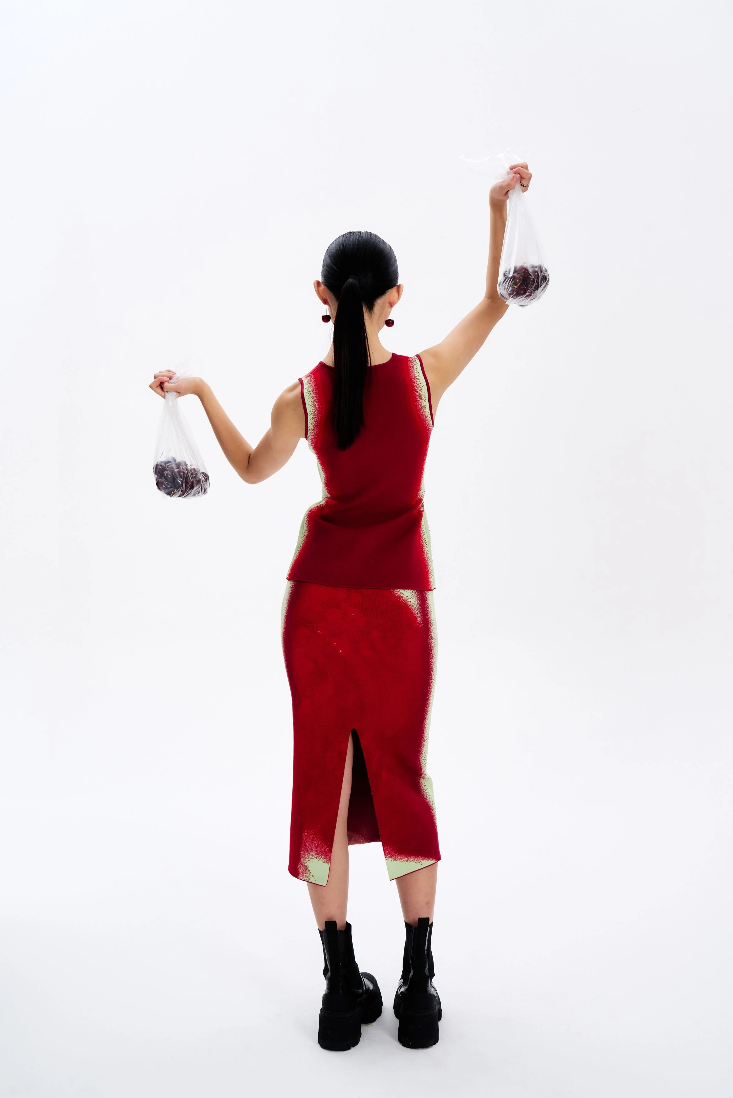 NOVA CHERRY PRINT VEST - Image 5
