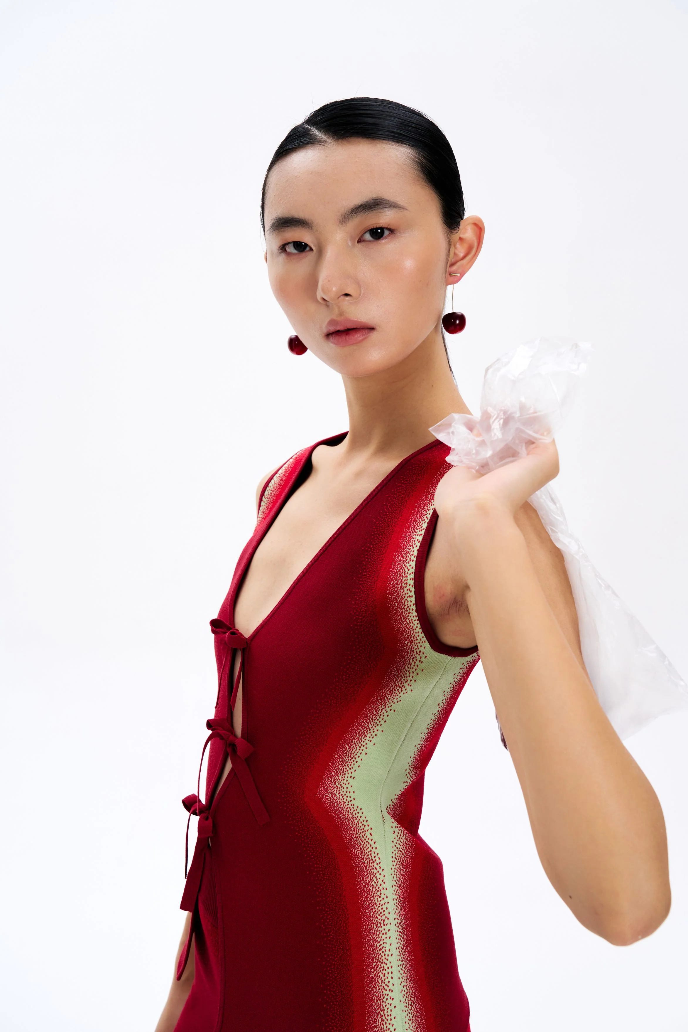 NOVA CHERRY PRINT VEST - Image 7