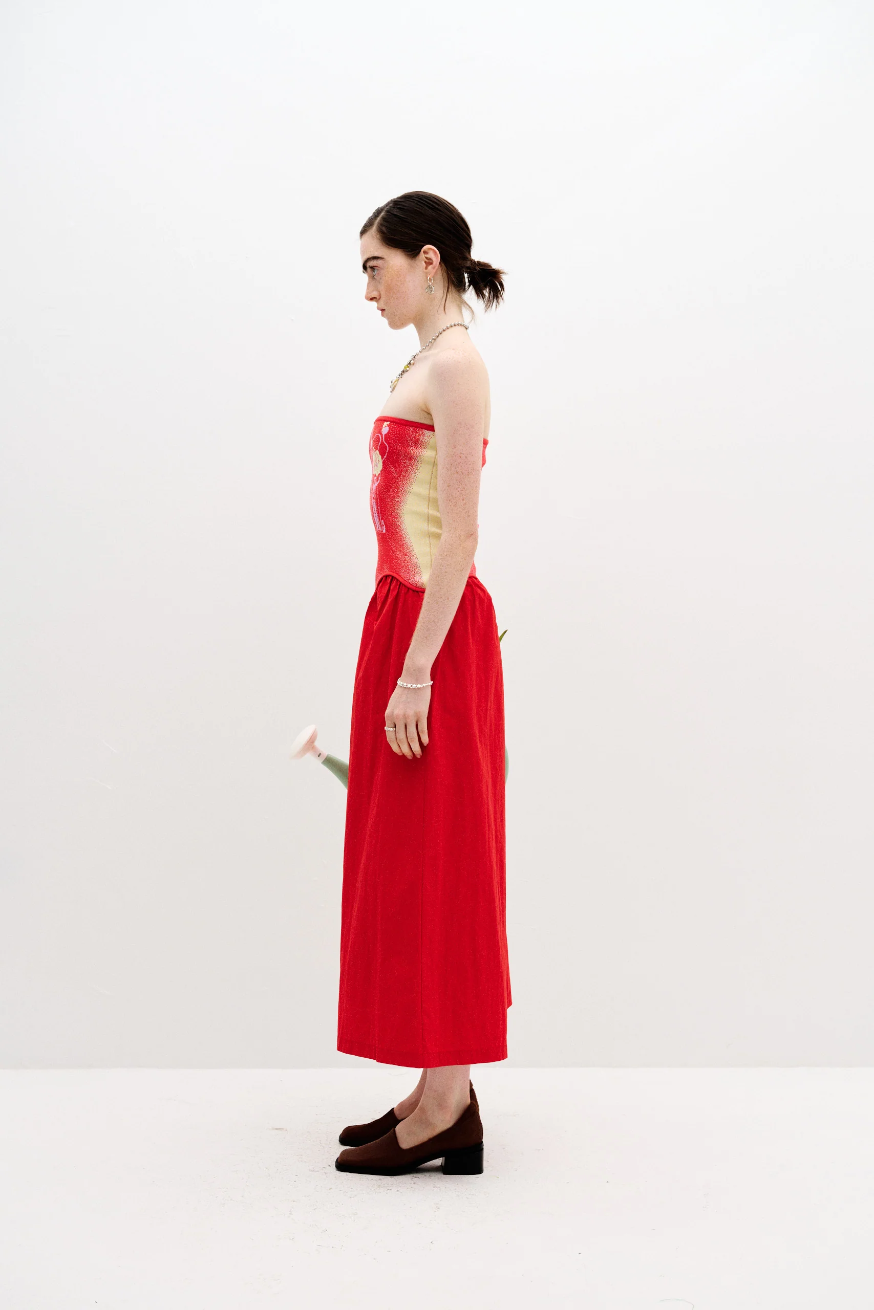 OKRA MIXED MEDIA JUMPSUIT - Image 4