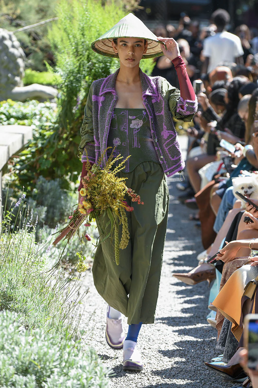 OKRA MIXED MEDIA JUMPSUIT - Image 7