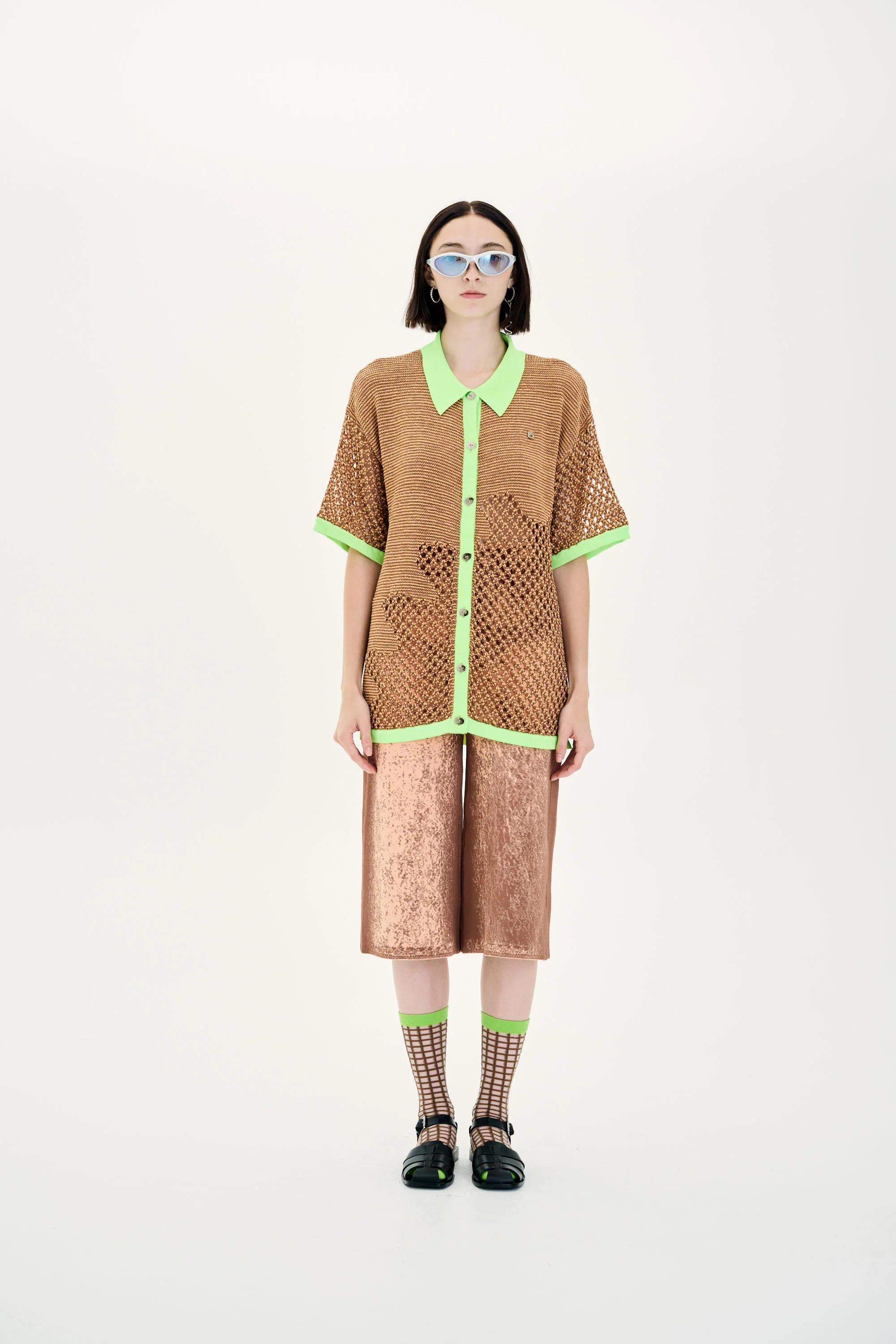 OLIVIA CROCHET OVERSIZED SHIRT - Image 2