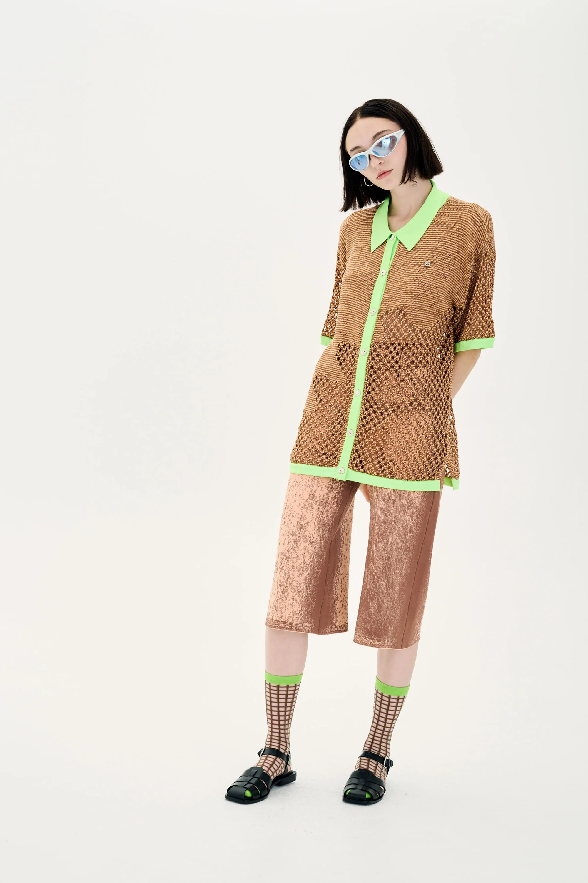 OLIVIA CROCHET OVERSIZED SHIRT - Image 4