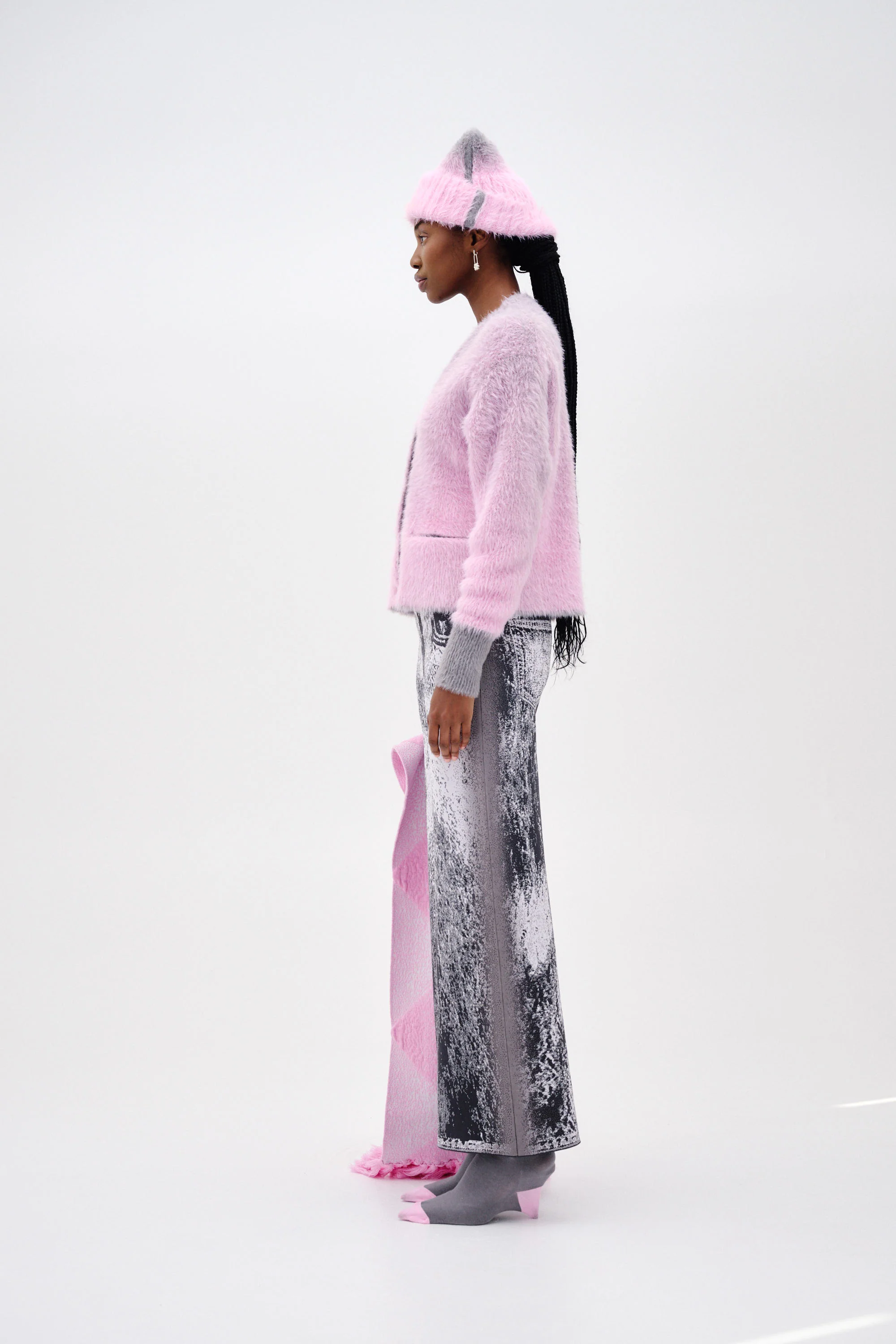 OZZY FAUX FUR OVERSIZED CARDIGAN - Image 3