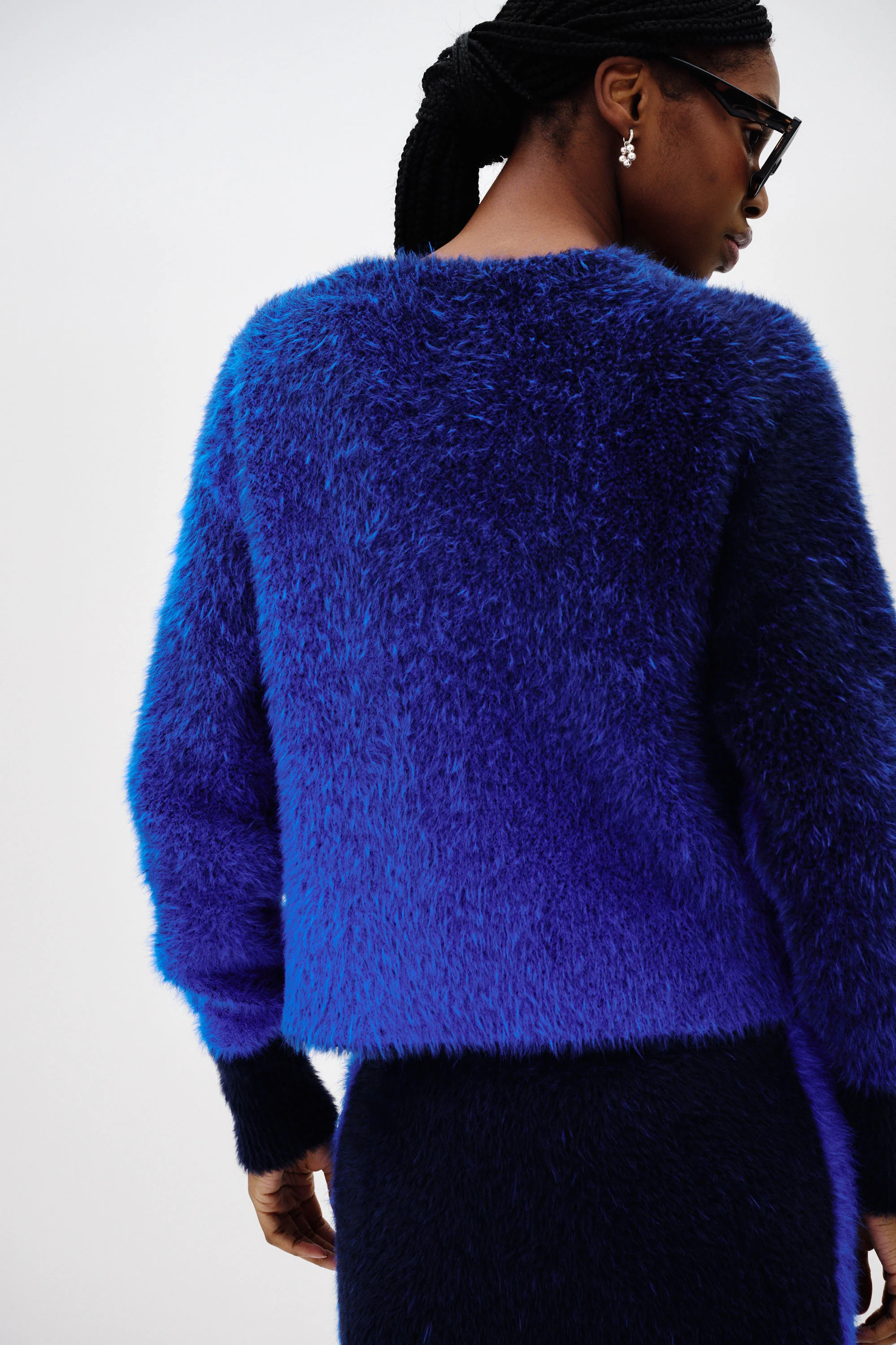 OZZY FAUX FUR OVERSIZED CARDIGAN - Image 6