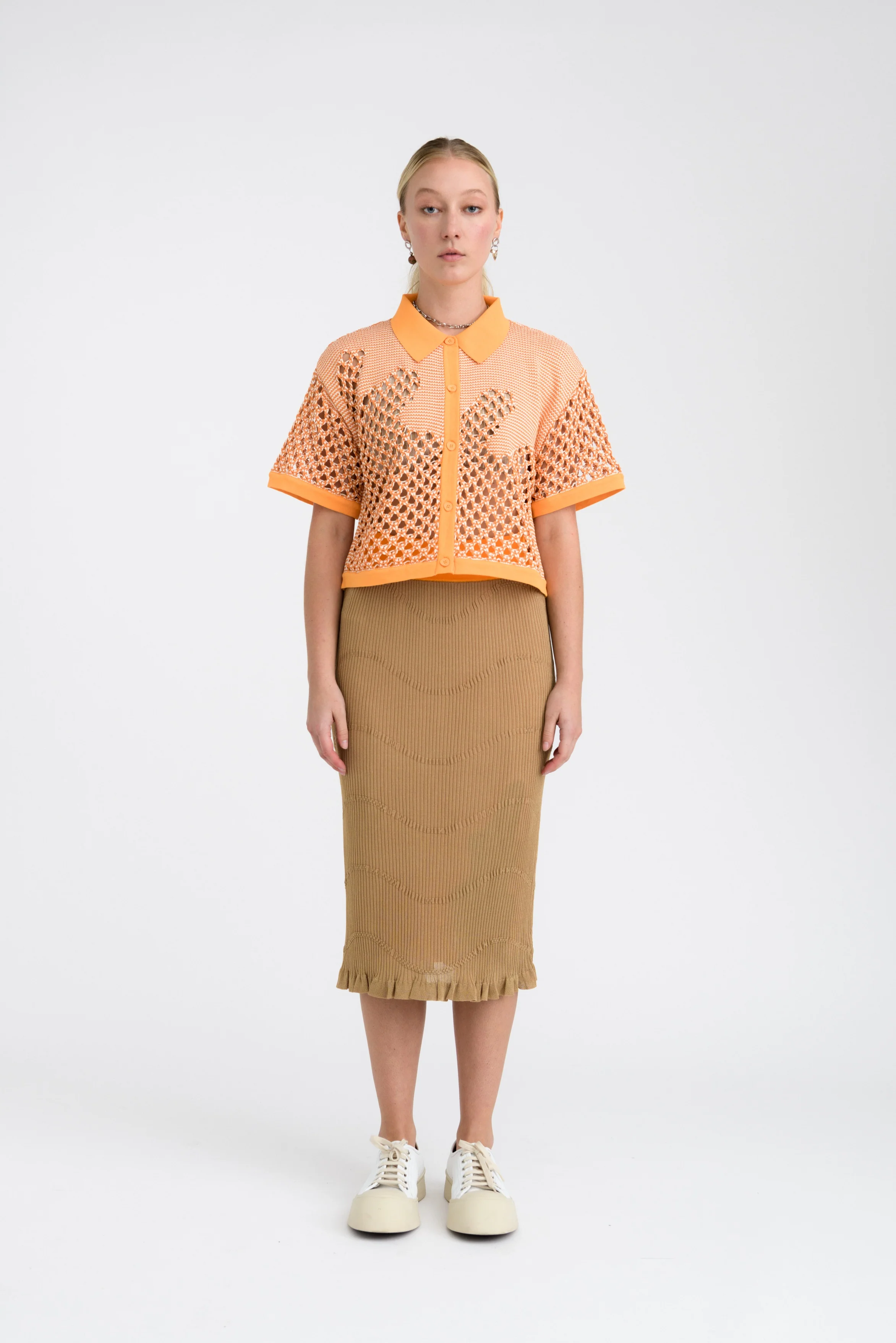 PEEWEE CROCHET POLO SHIRT - Image 3