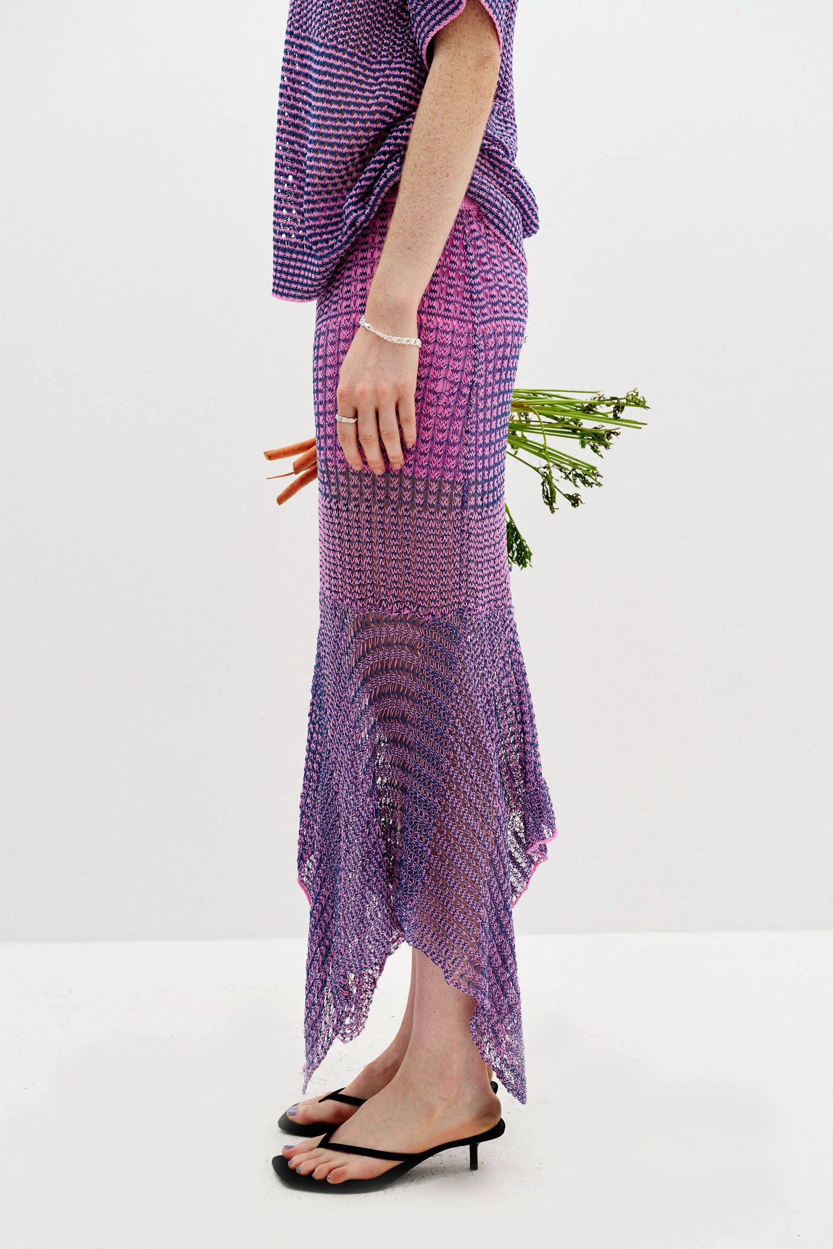 PICEA CROCHET MIDI SKIRT - Image 5