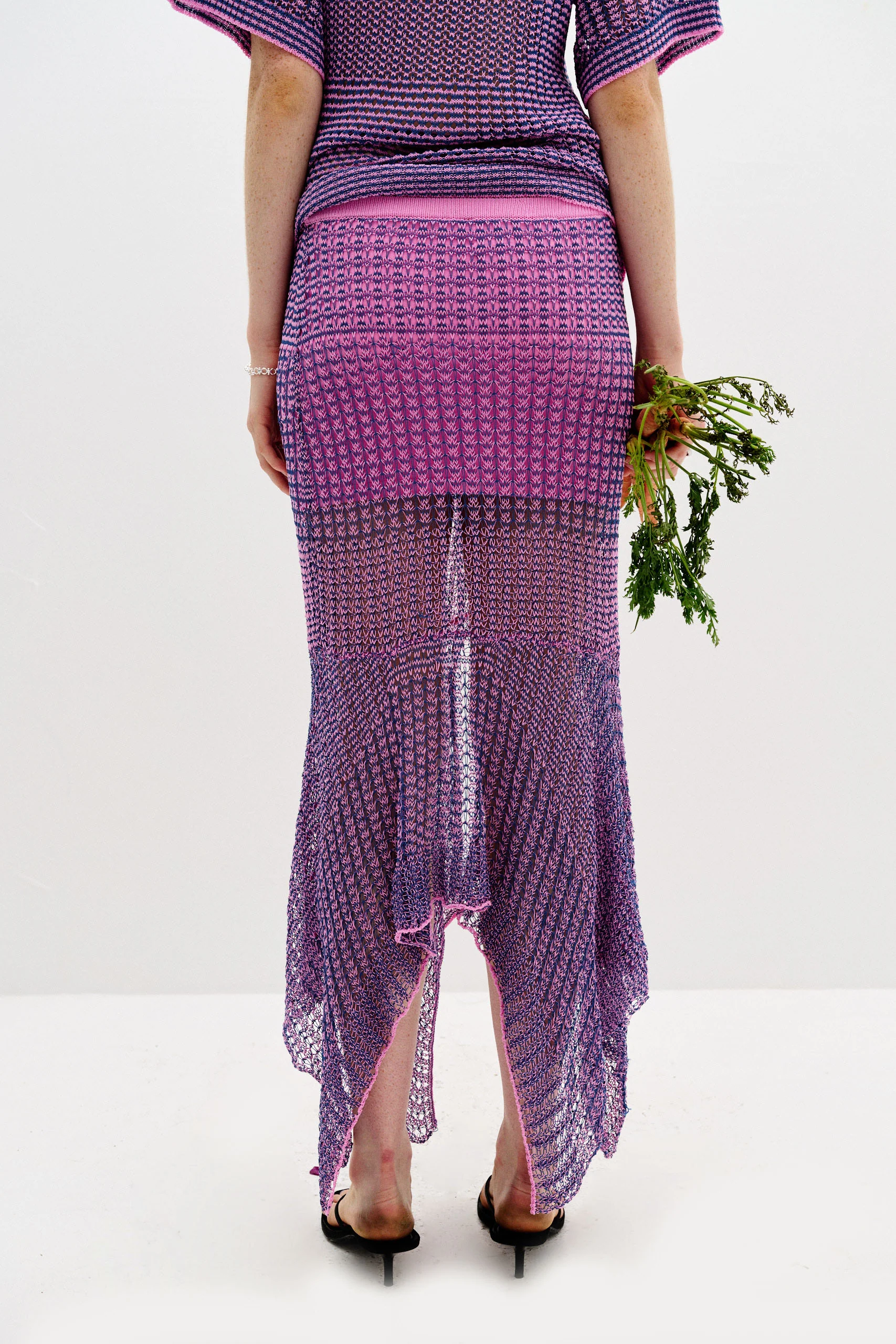 PICEA CROCHET MIDI SKIRT - Image 6