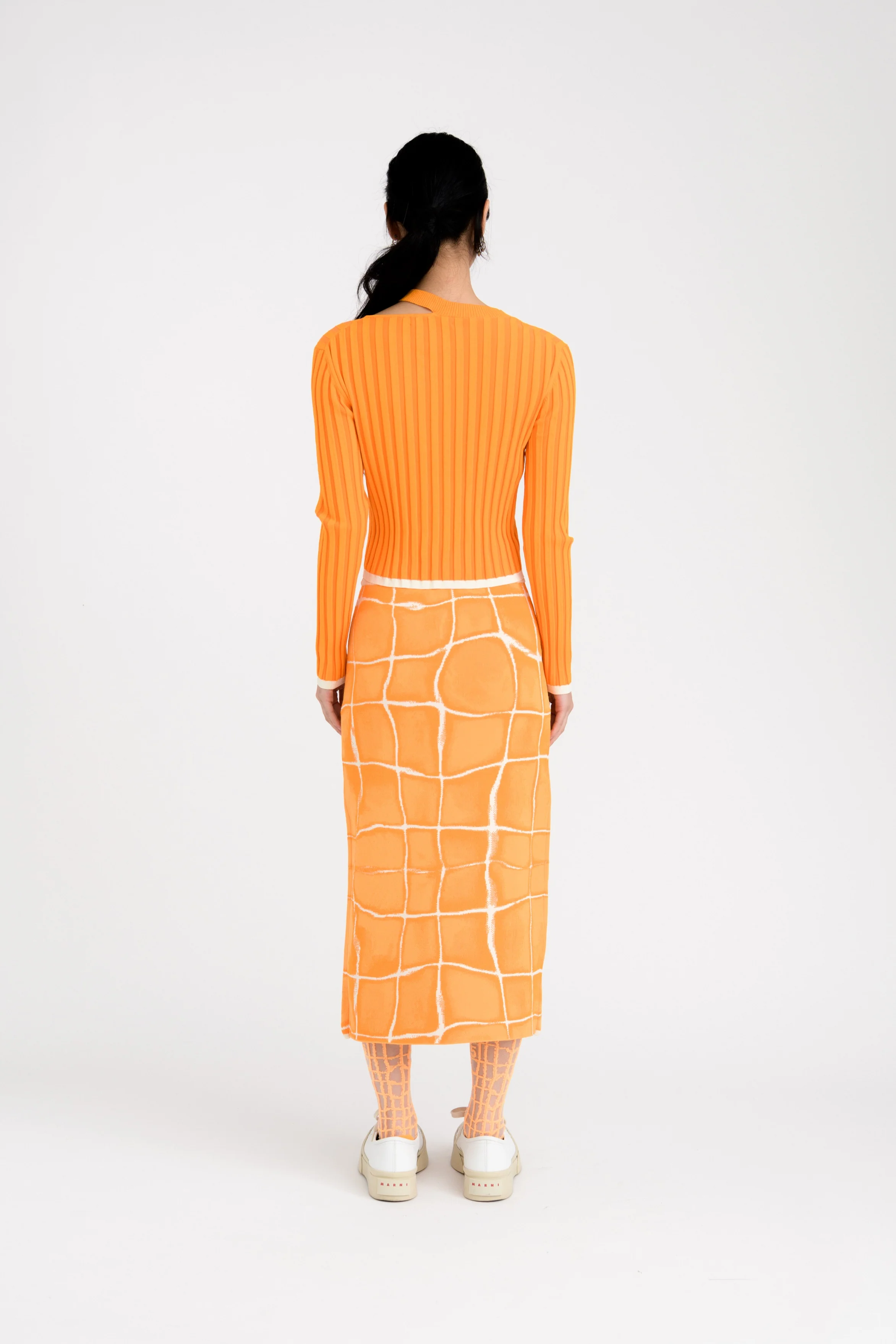 PIPE LONG SLEEVE CROPPED TOP - Image 4