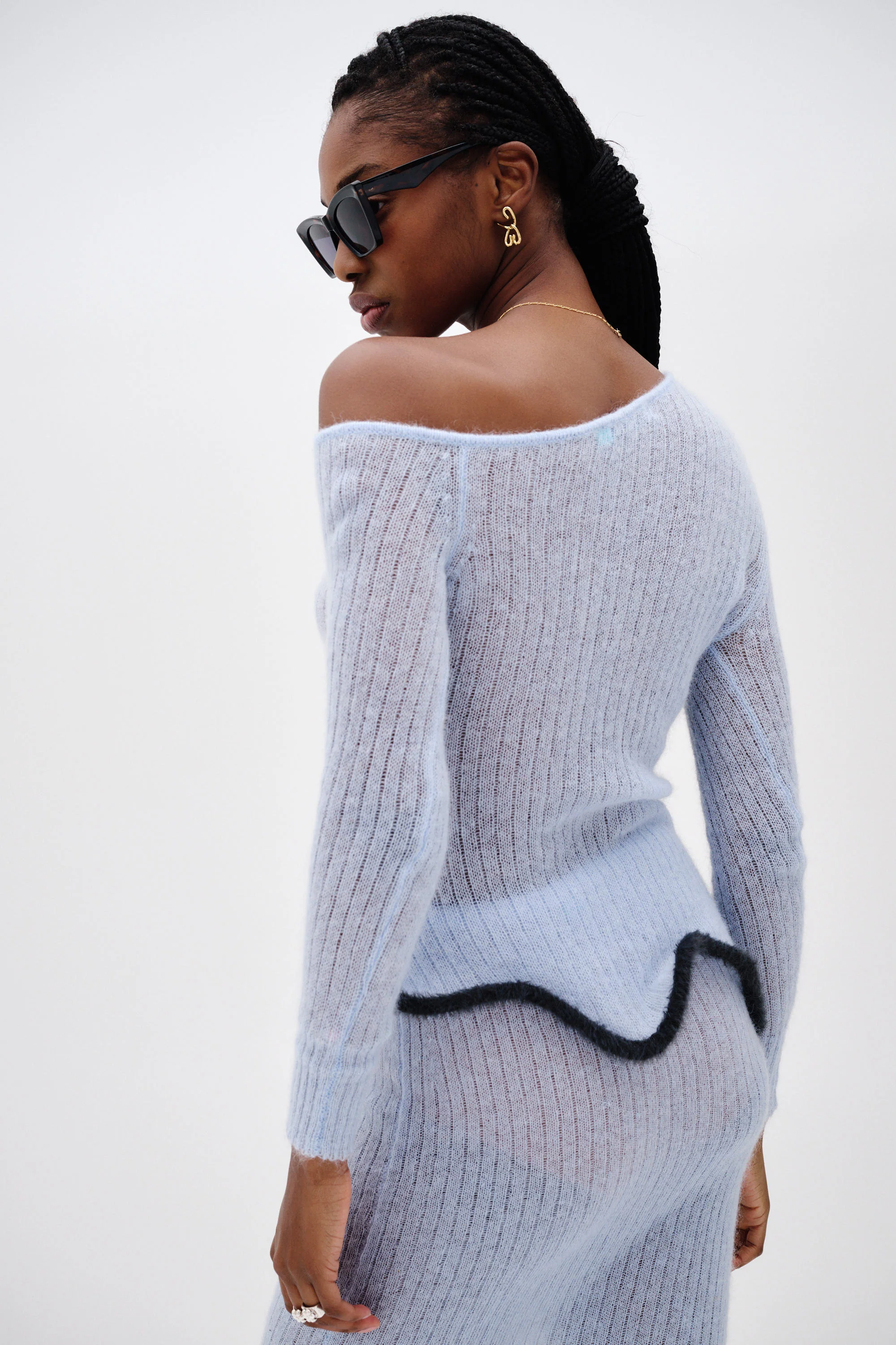 PIXIE ALPACA WAVY LONG SLEEVE TOP - Image 4