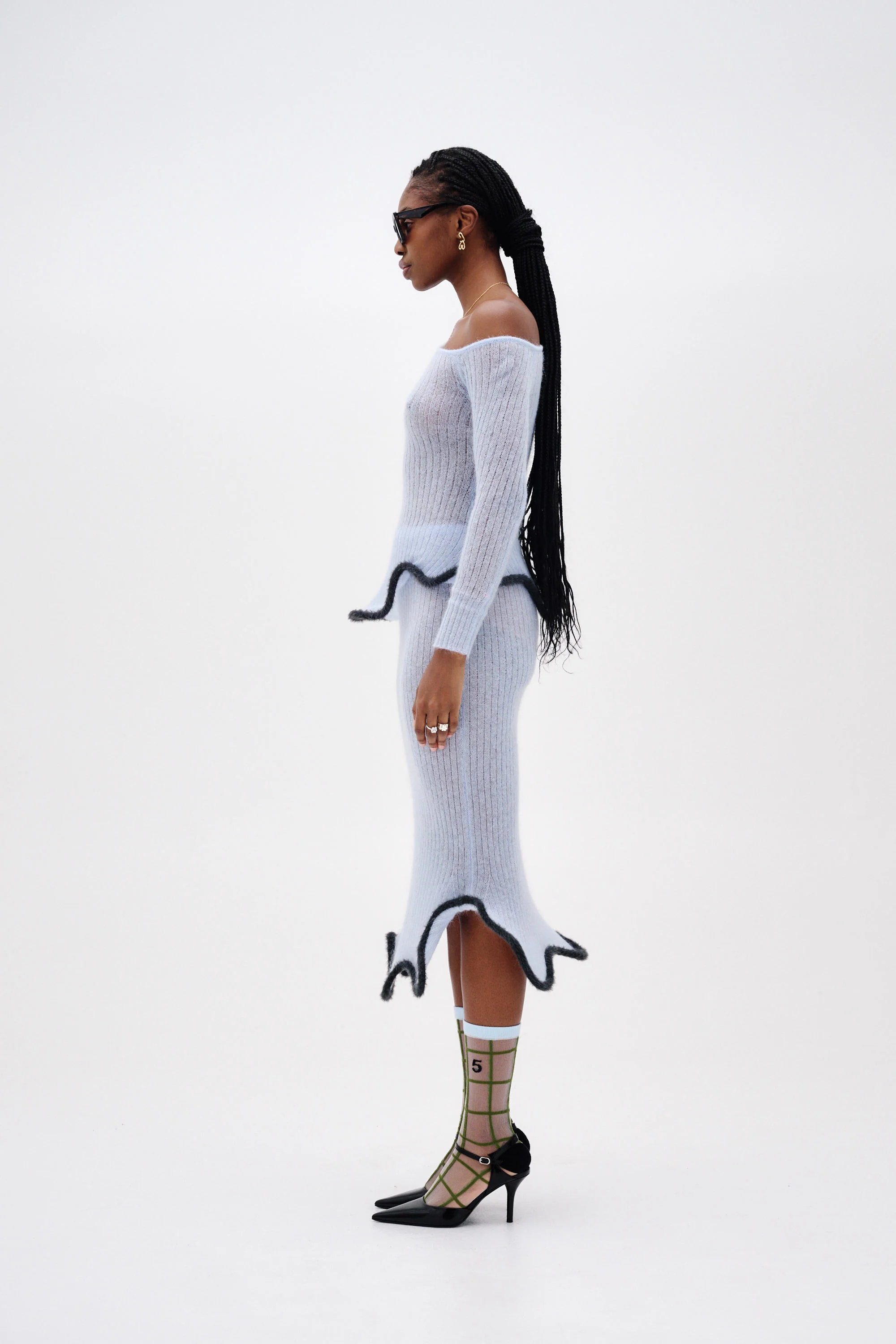 PIXIE ALPACA WAVY LONG SLEEVE TOP - Image 5