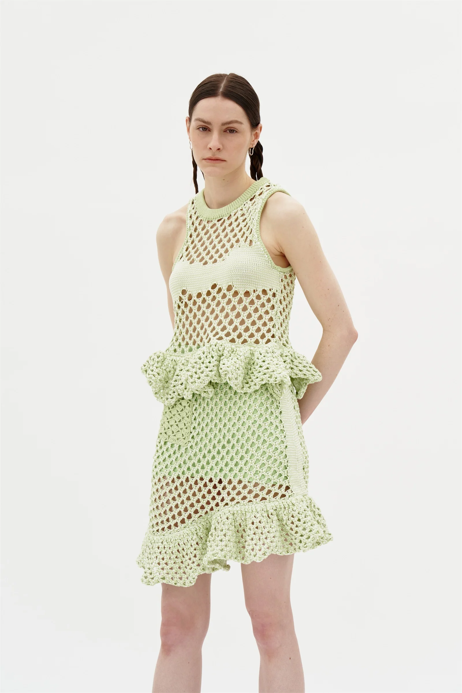 PONGO CROCHET WAVY SKIRT - Image 4