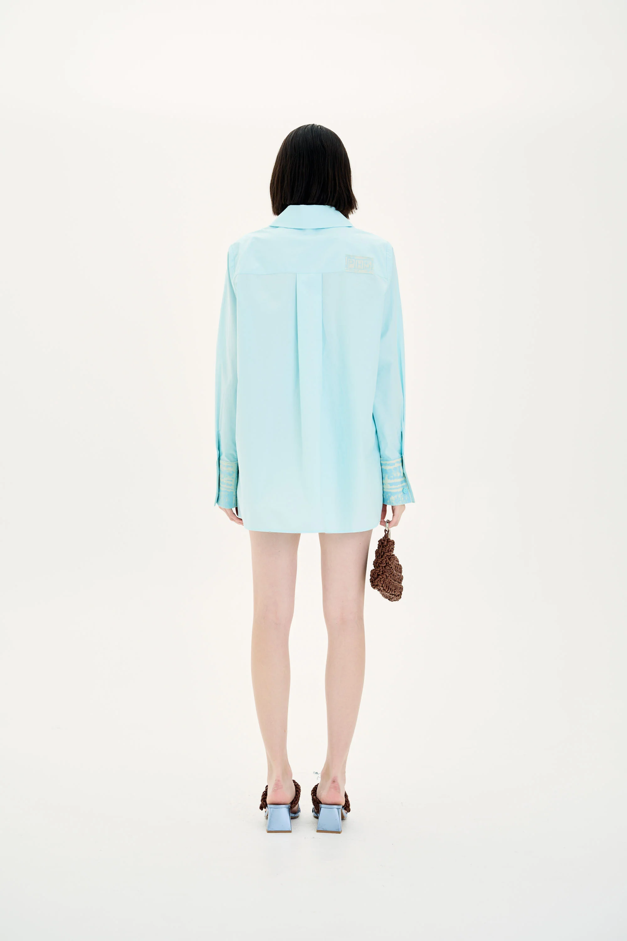 PROTEA MIXED MEDIA OVERSIZED SHIRT - Image 3