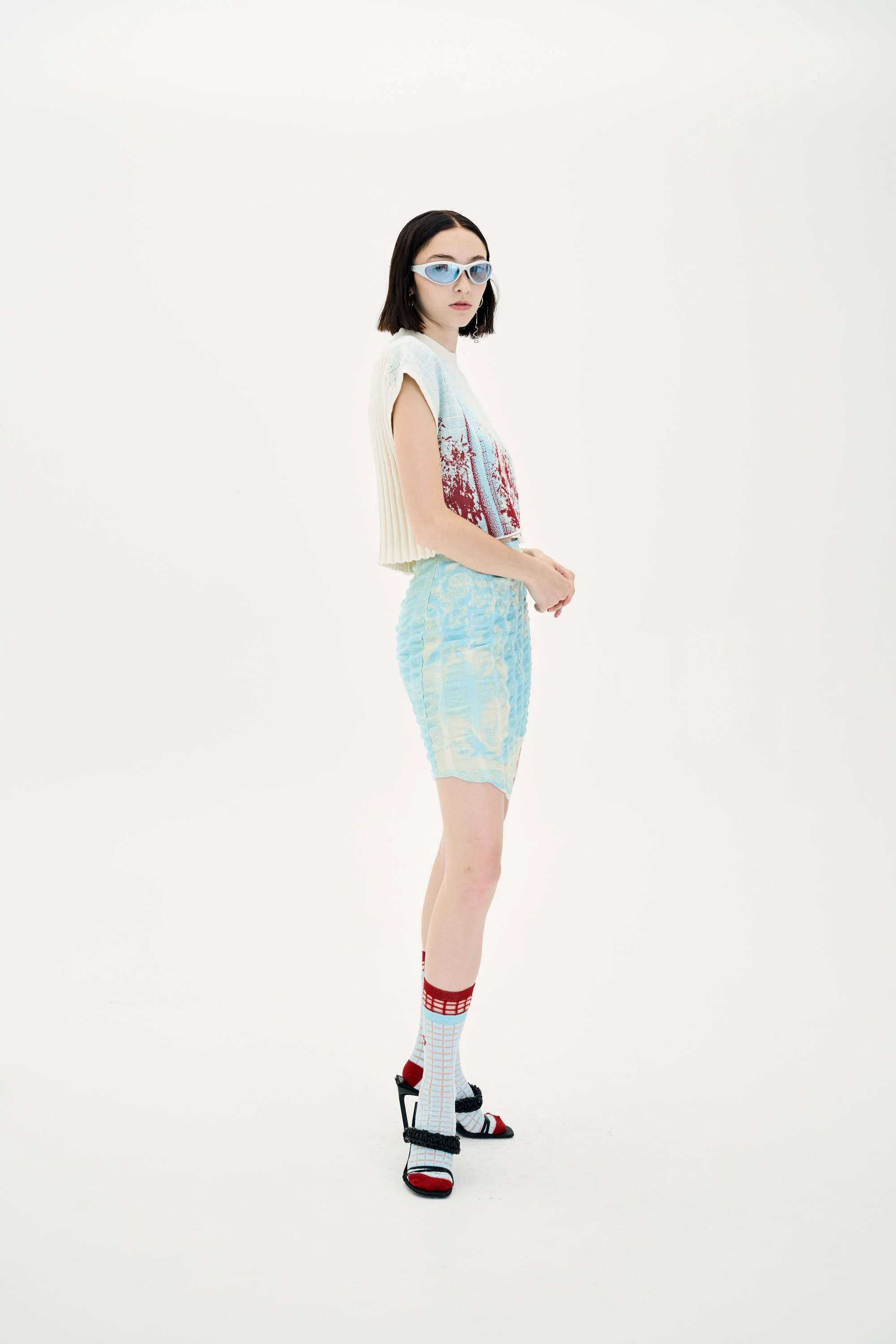 RABENDA TREE PRINT BOXY CROPPED TOP - Image 3