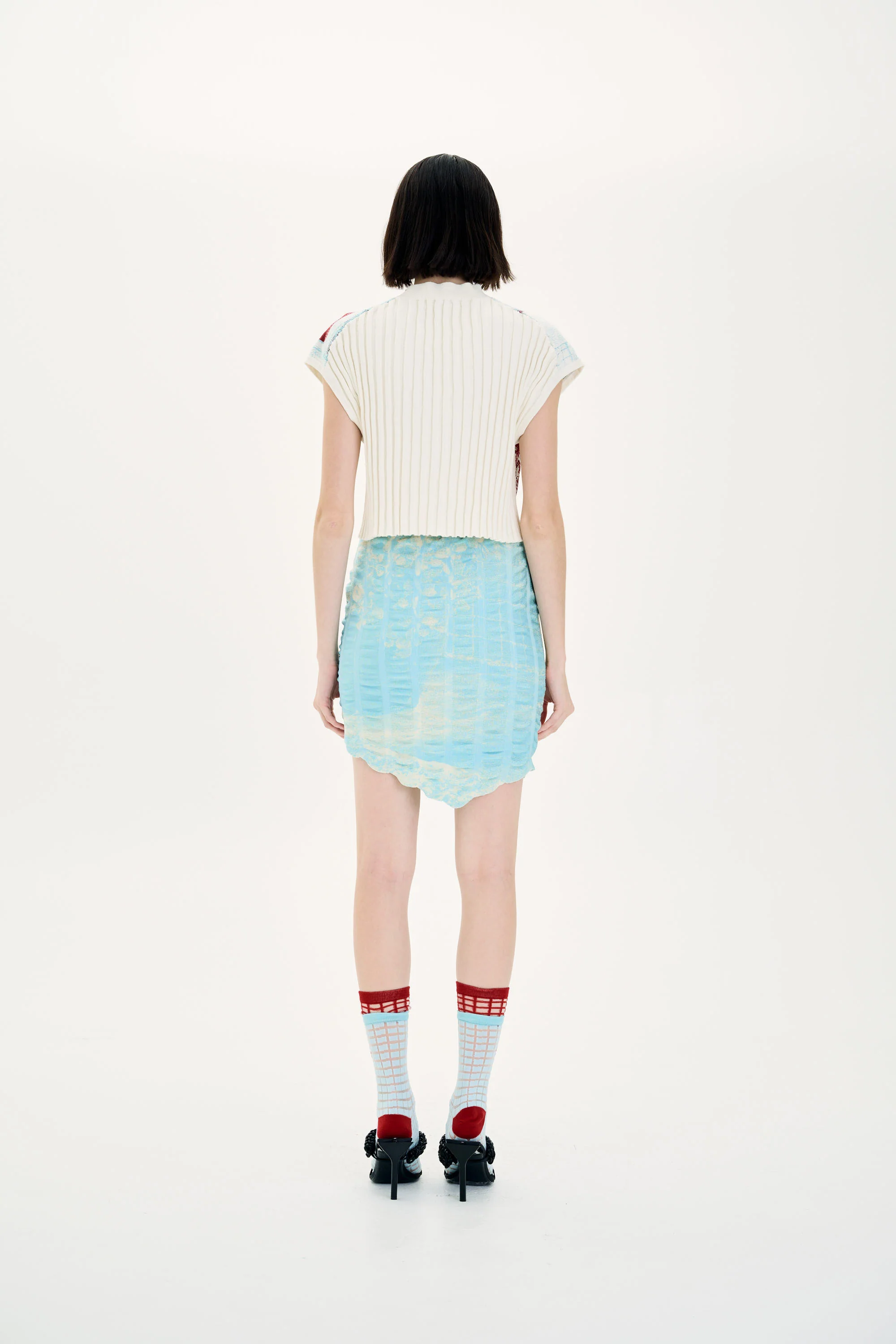 RABENDA TREE PRINT BOXY CROPPED TOP - Image 4