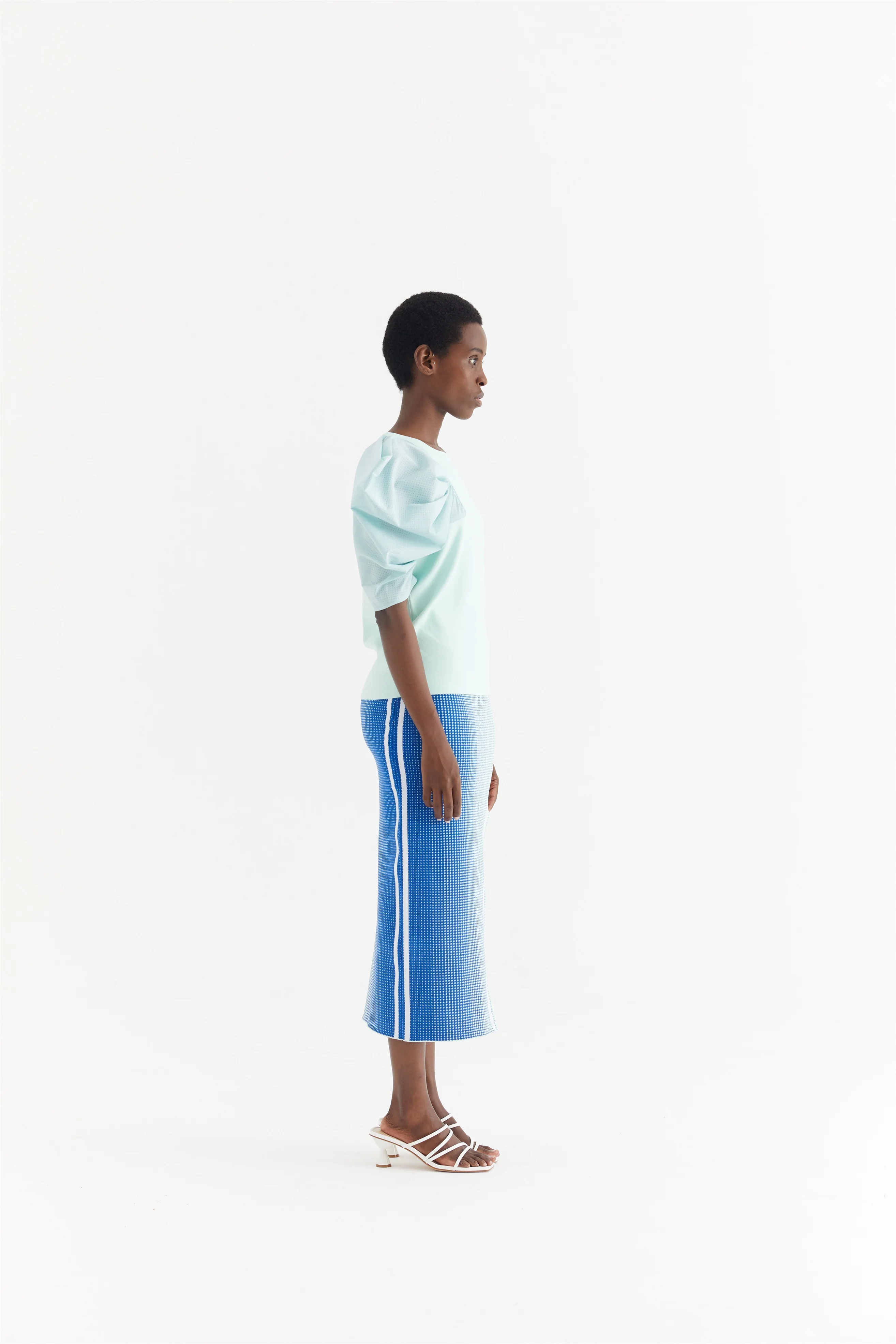 RAGO WAVY MIDI SKIRT - Image 5